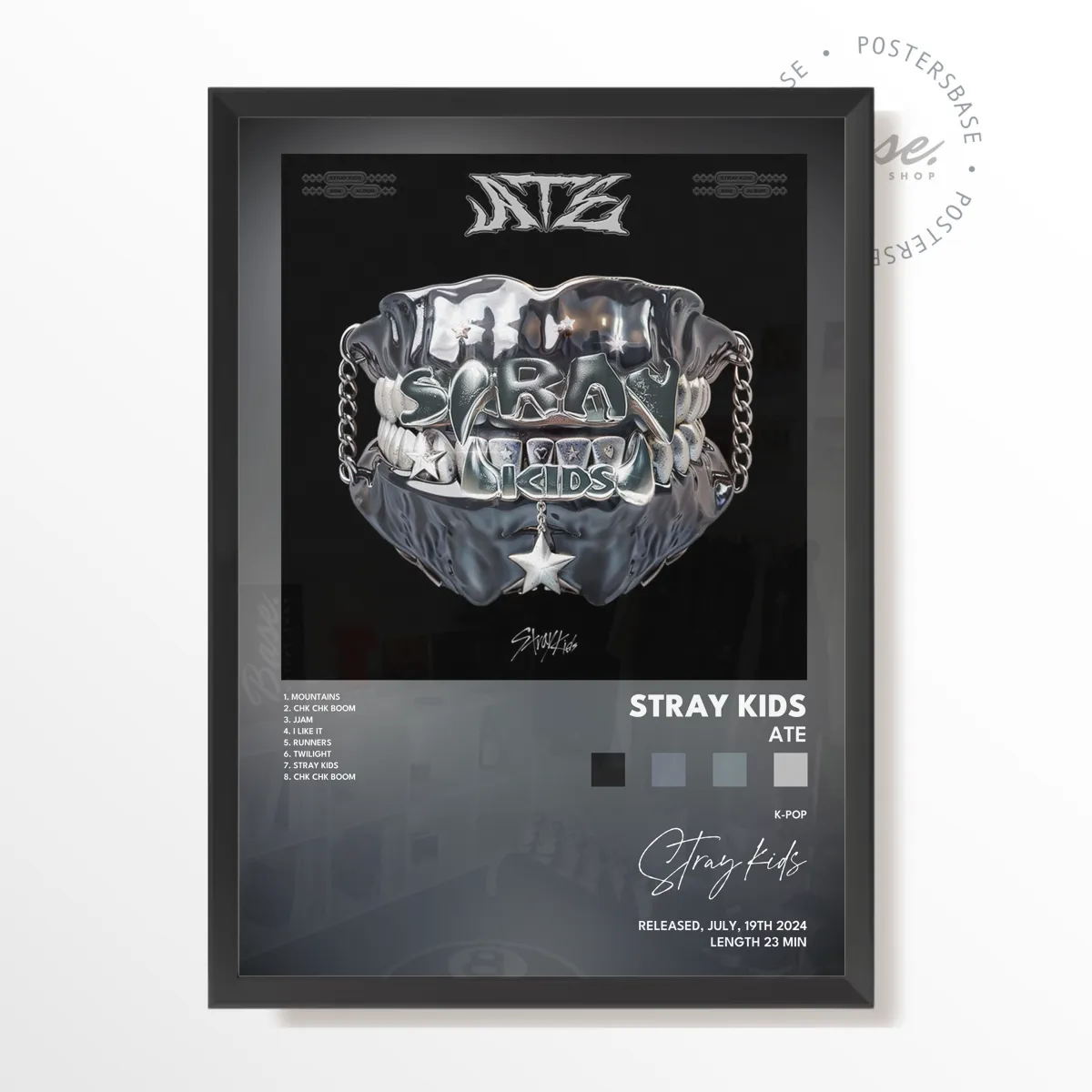 stray kids ATE plakát, matný tisk v muzejní kvalitě