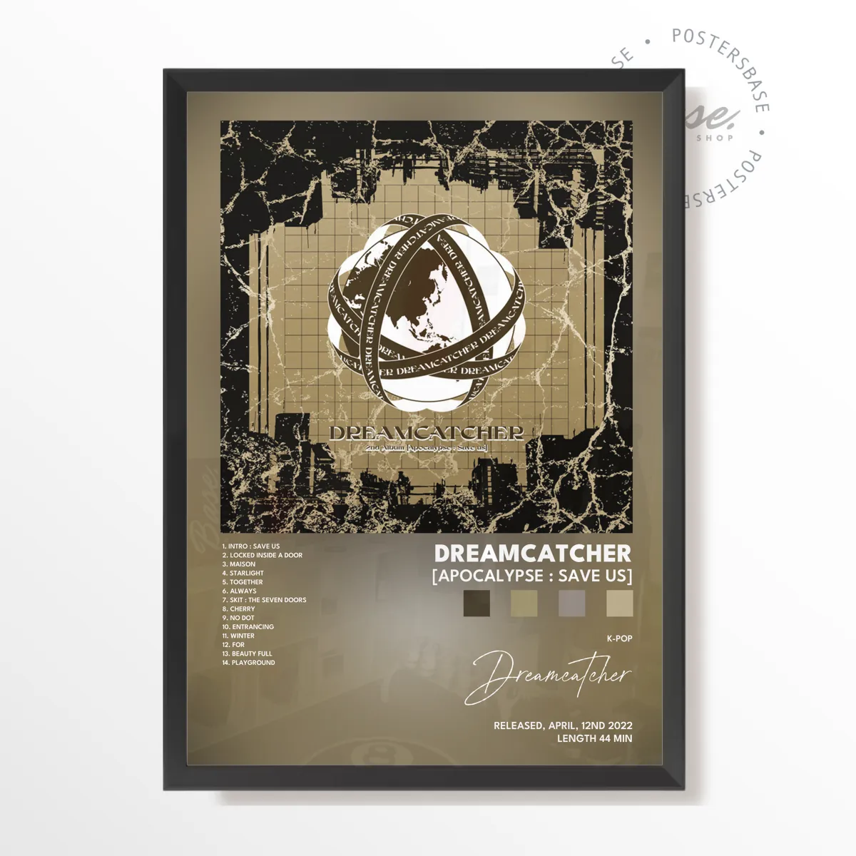 dreamcatcher Apocalypse  Save us plakát, matný tisk v muzejní kvalitě