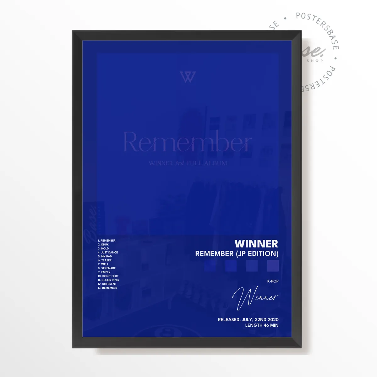 winner Remember JP EDITION plakát, matný tisk v muzejní kvalitě