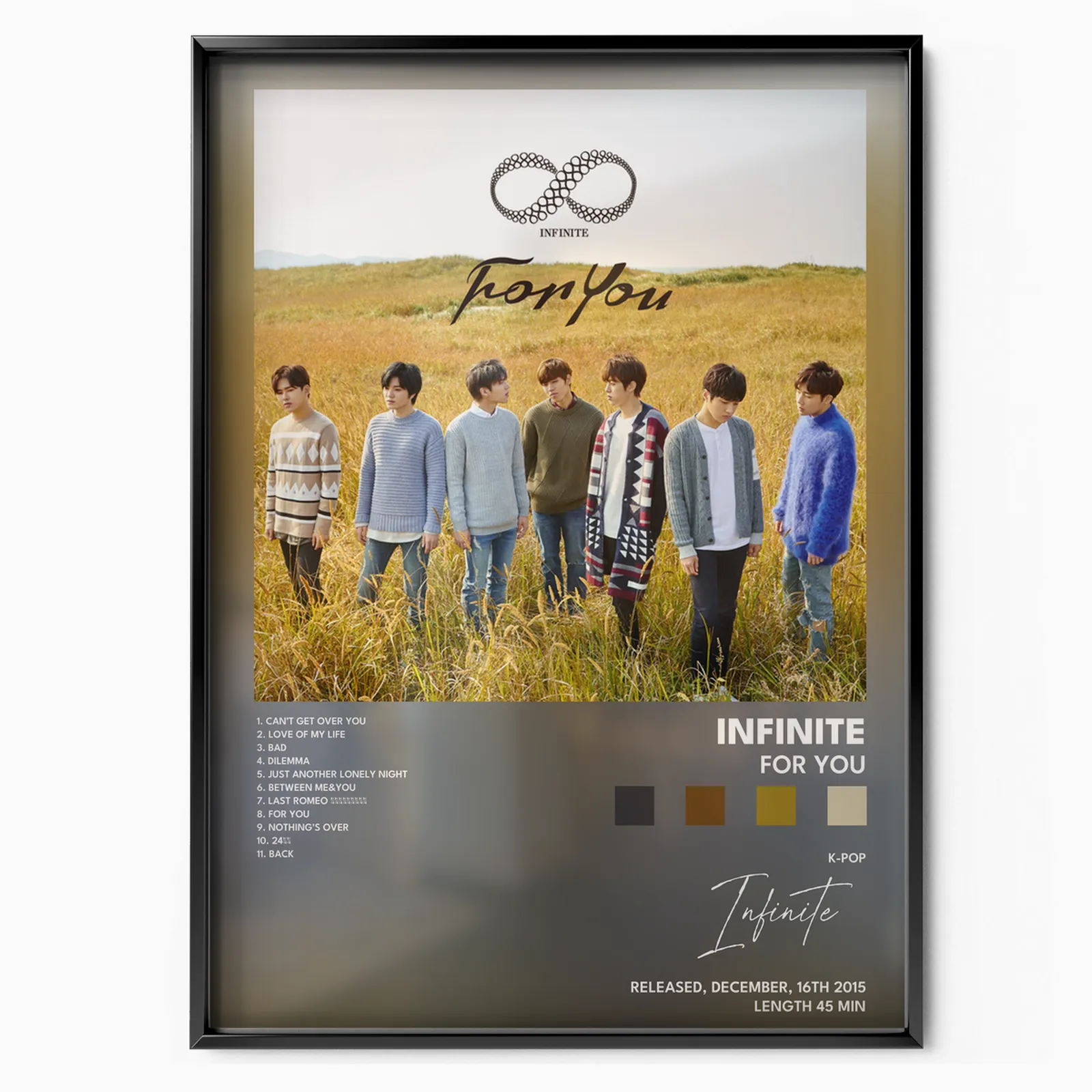 infinite For You plakát, matný tisk v muzejní kvalitě
