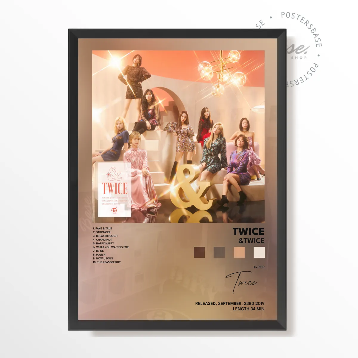 twice TWICE plakát, matný tisk v muzejní kvalitě