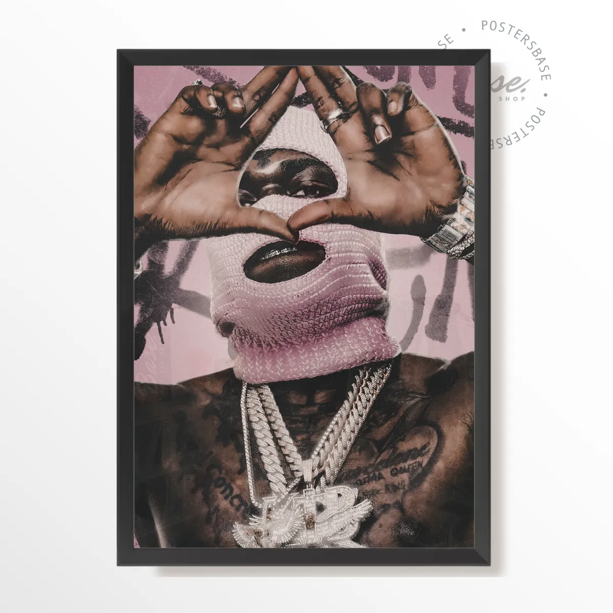 kodakblack X Spxdes Gfx poster, museum grade matte print
