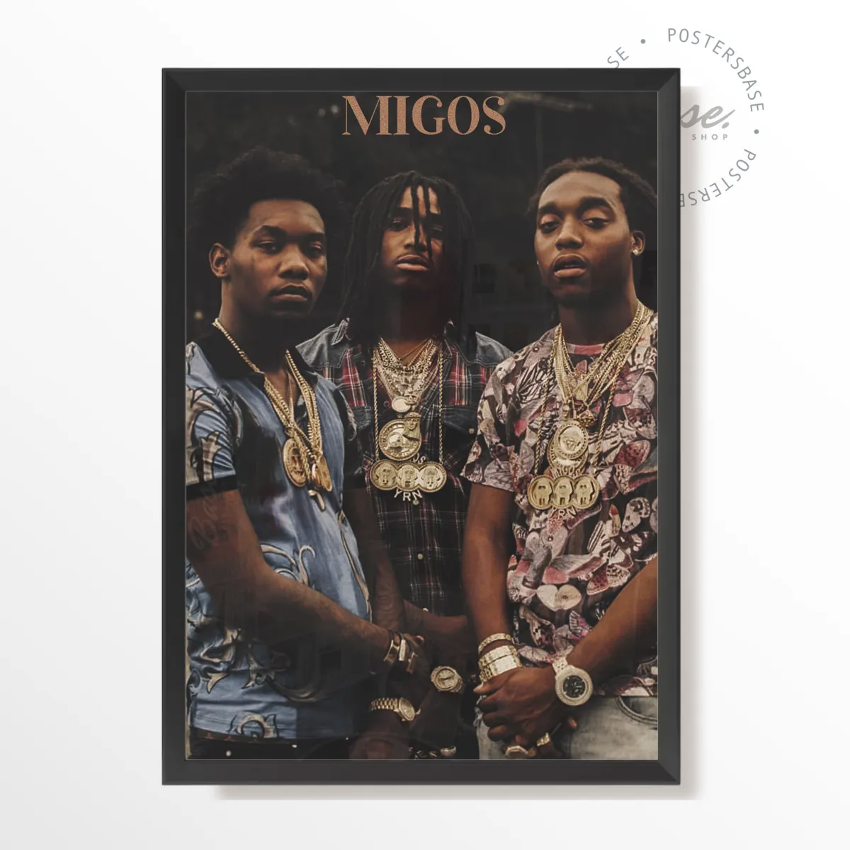 migos X Spxdes Gfx poster, museum grade matte print