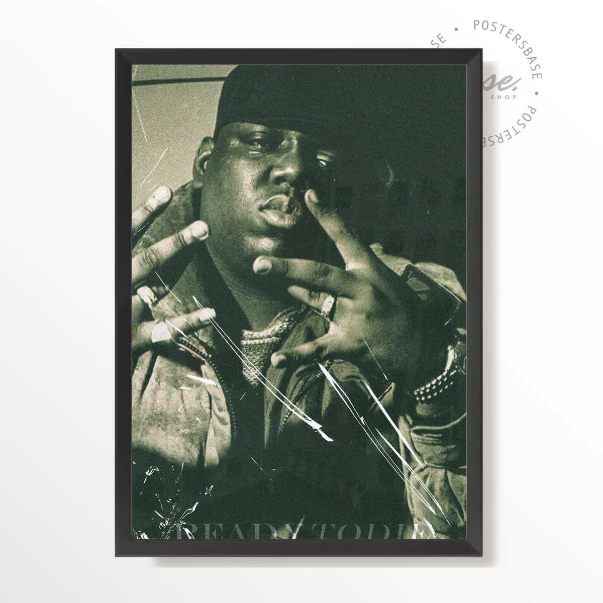 biggie6 X Spxdes Gfx poster, museum grade matte print