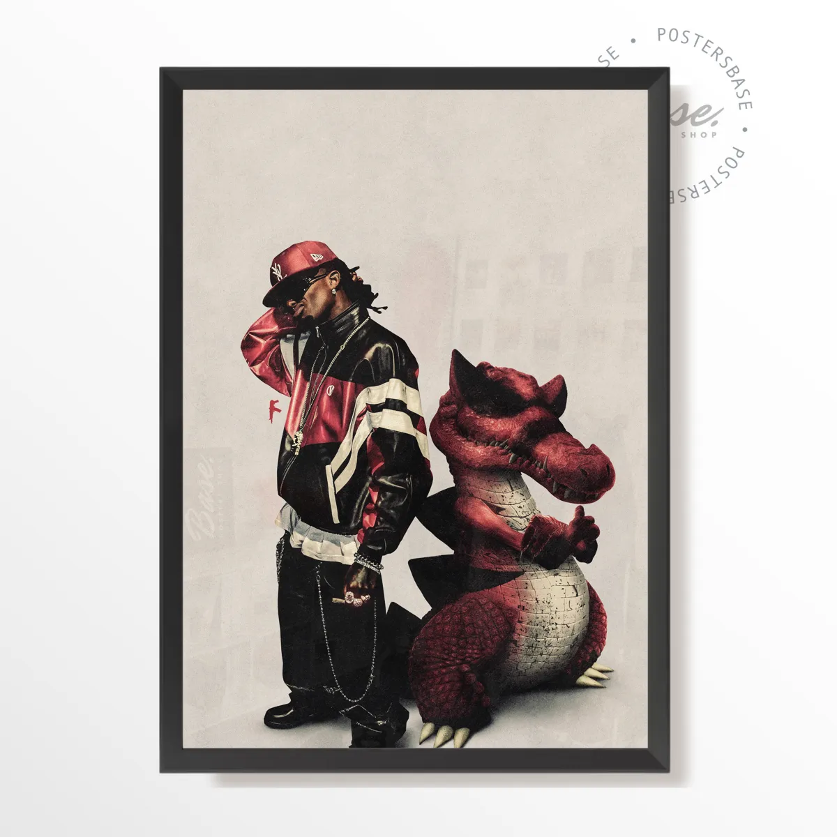 carti trainer X Spxdes Gfx poster, museum grade matte print