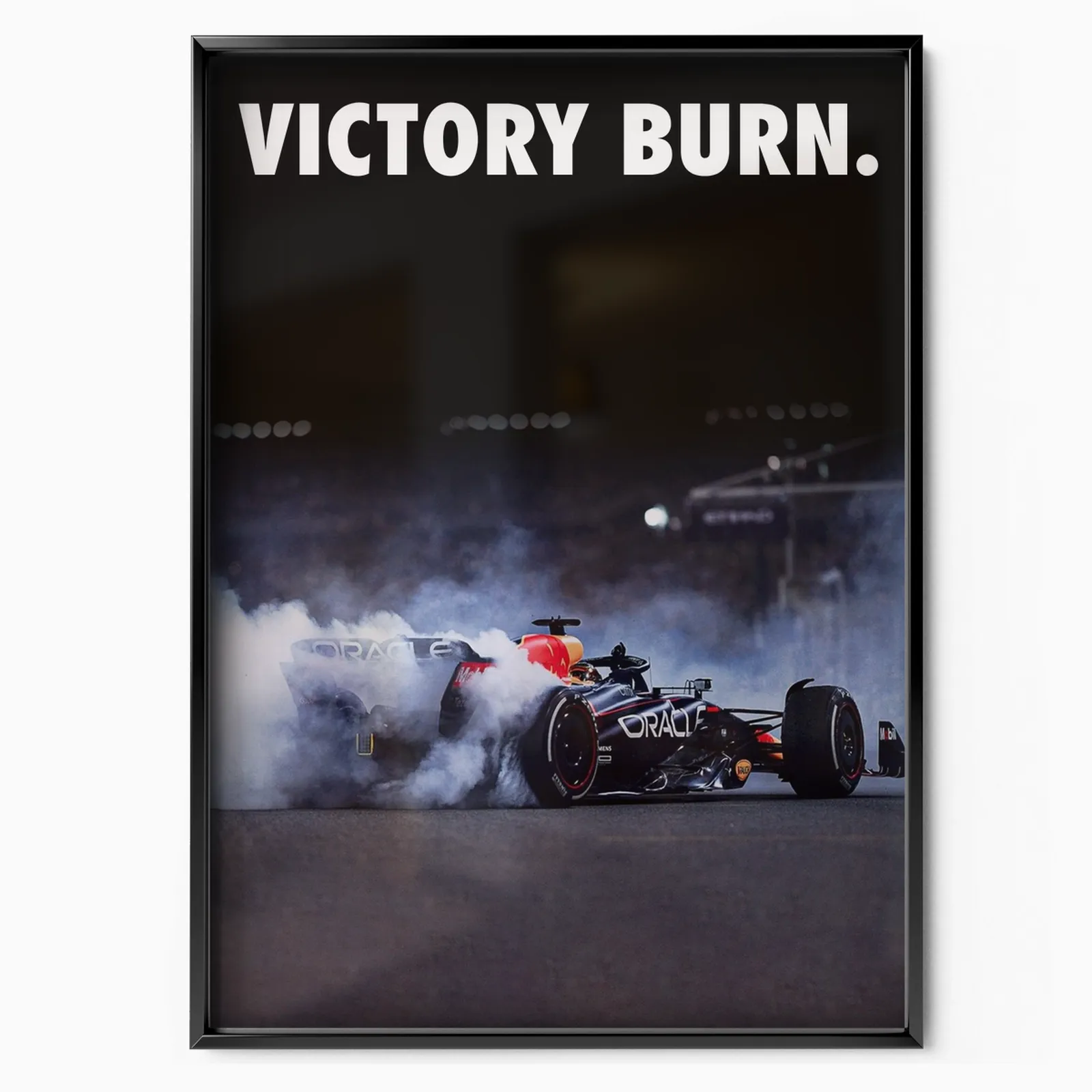 Racing Victory poster, museum grade matte print