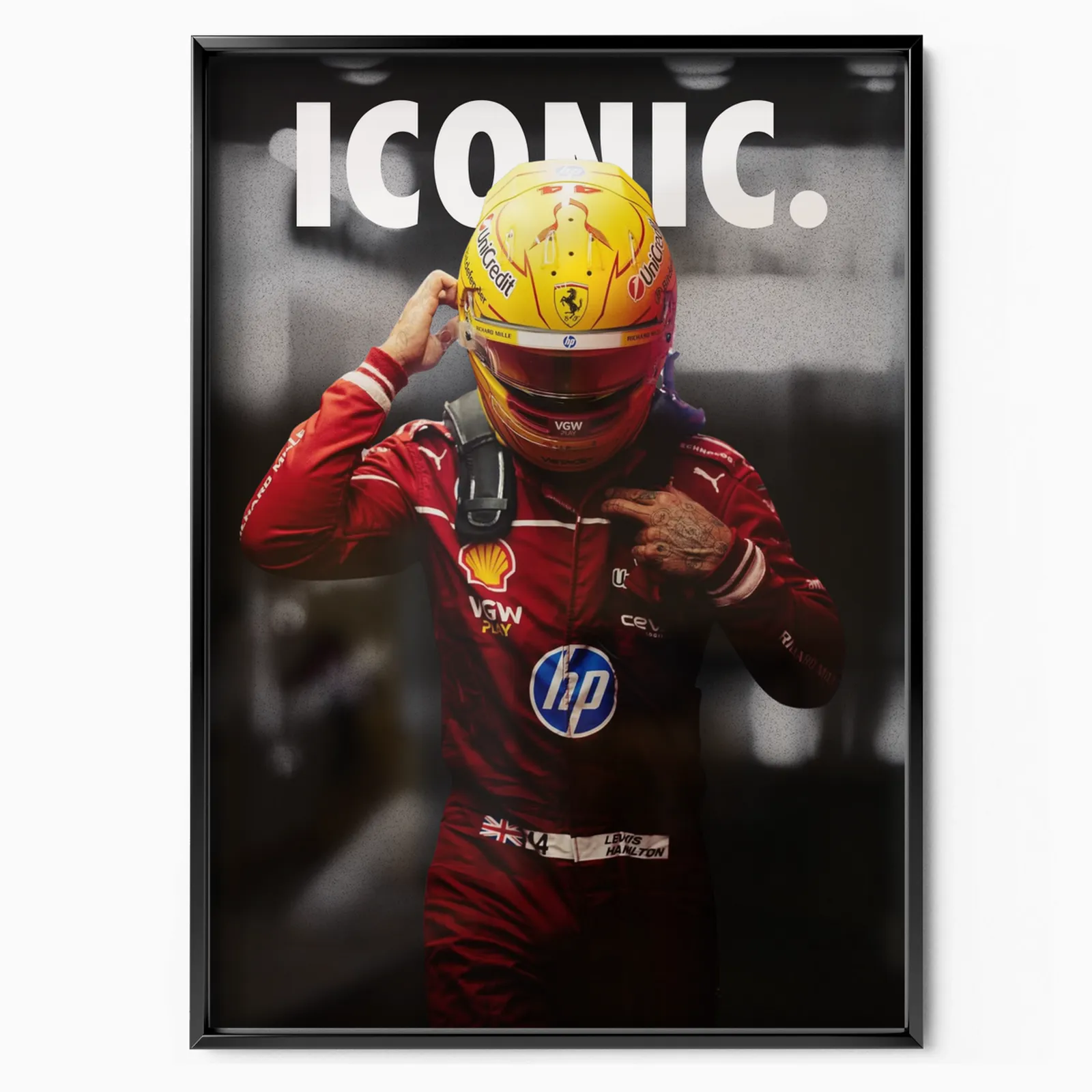 Racing Legend 2025 poster, museum grade matte print