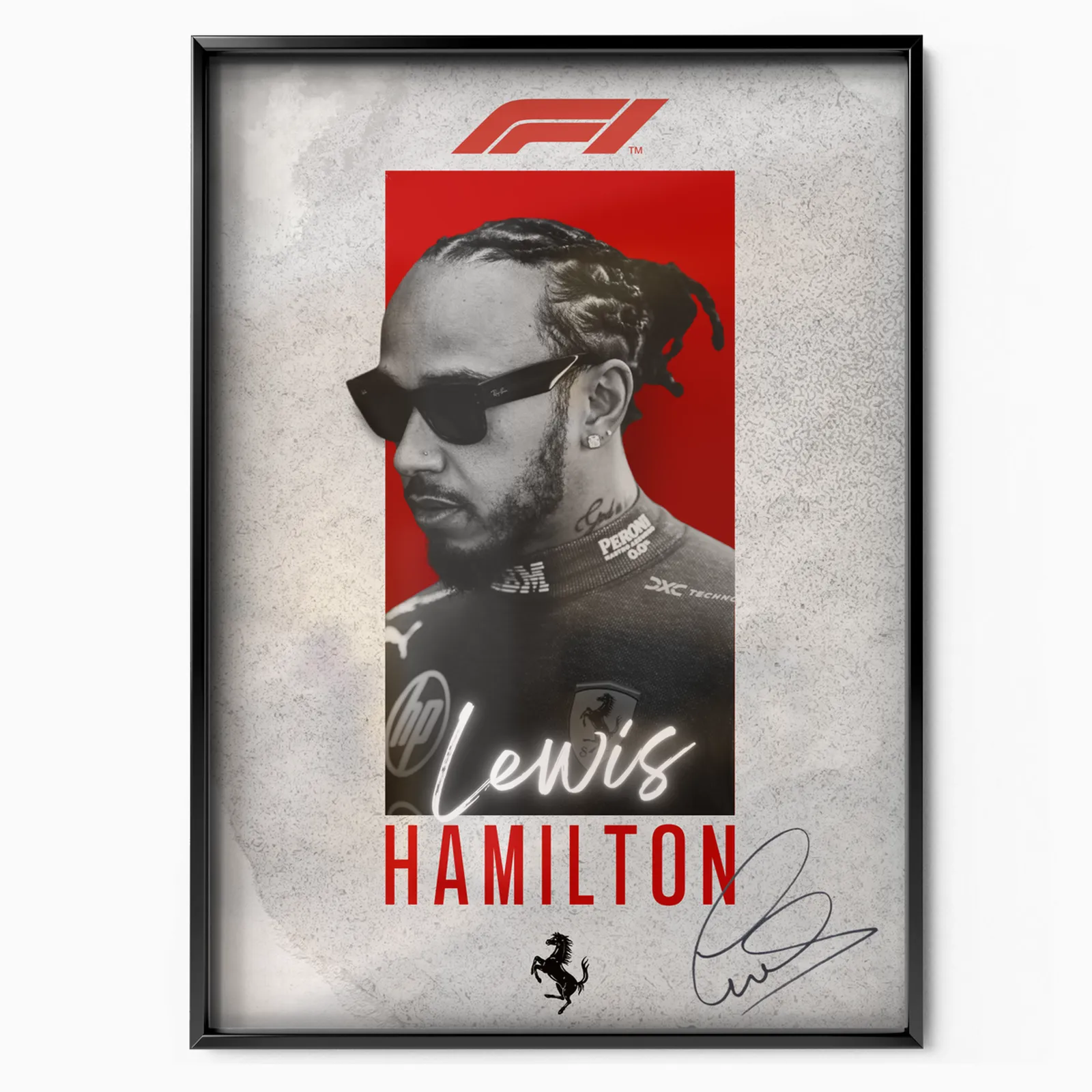 Scarlet Racer 2025 poster, museum grade matte print