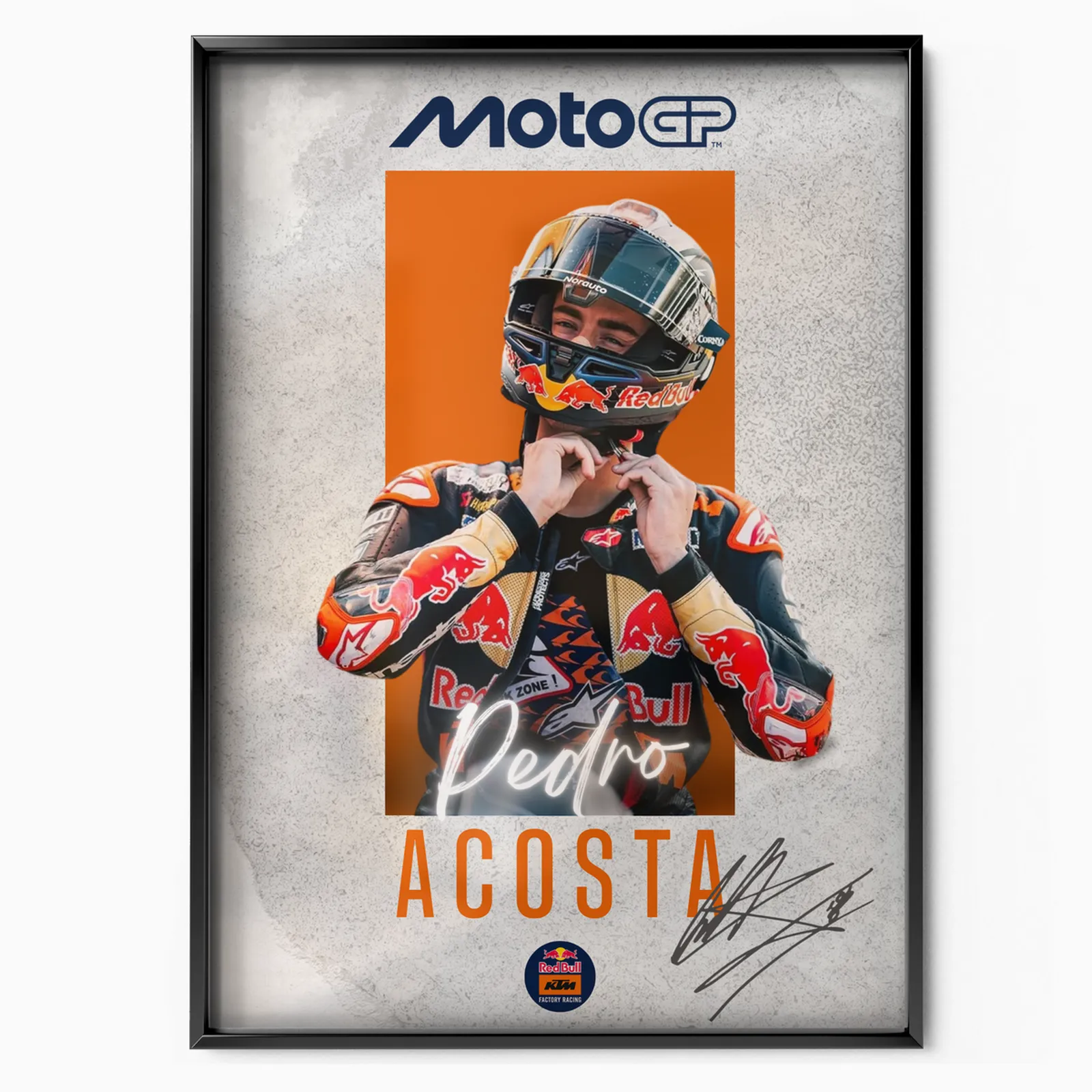 Pedro Acosta X Ktm Original 2025 poster, museum grade matte print