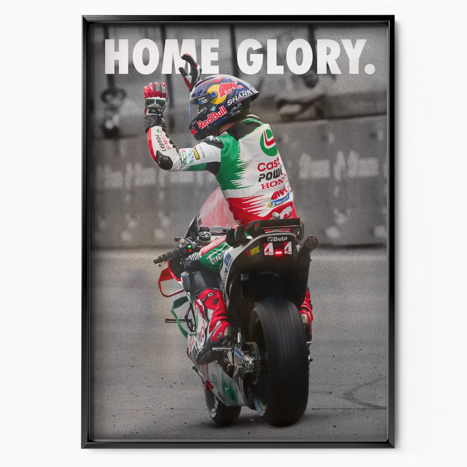 Home Glory x Le Mans 2025 poster, museum grade matte print