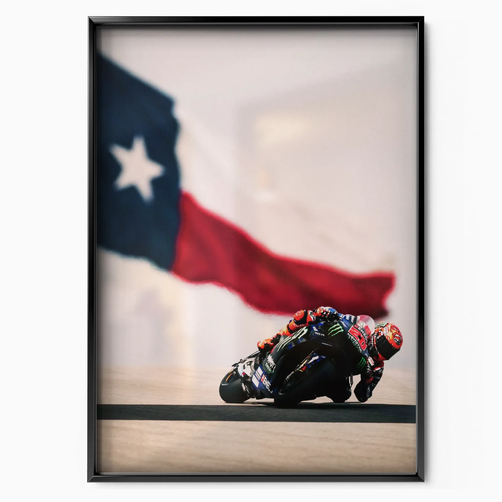Fabio Quartararo Austin 2025 poster, museum grade matte print