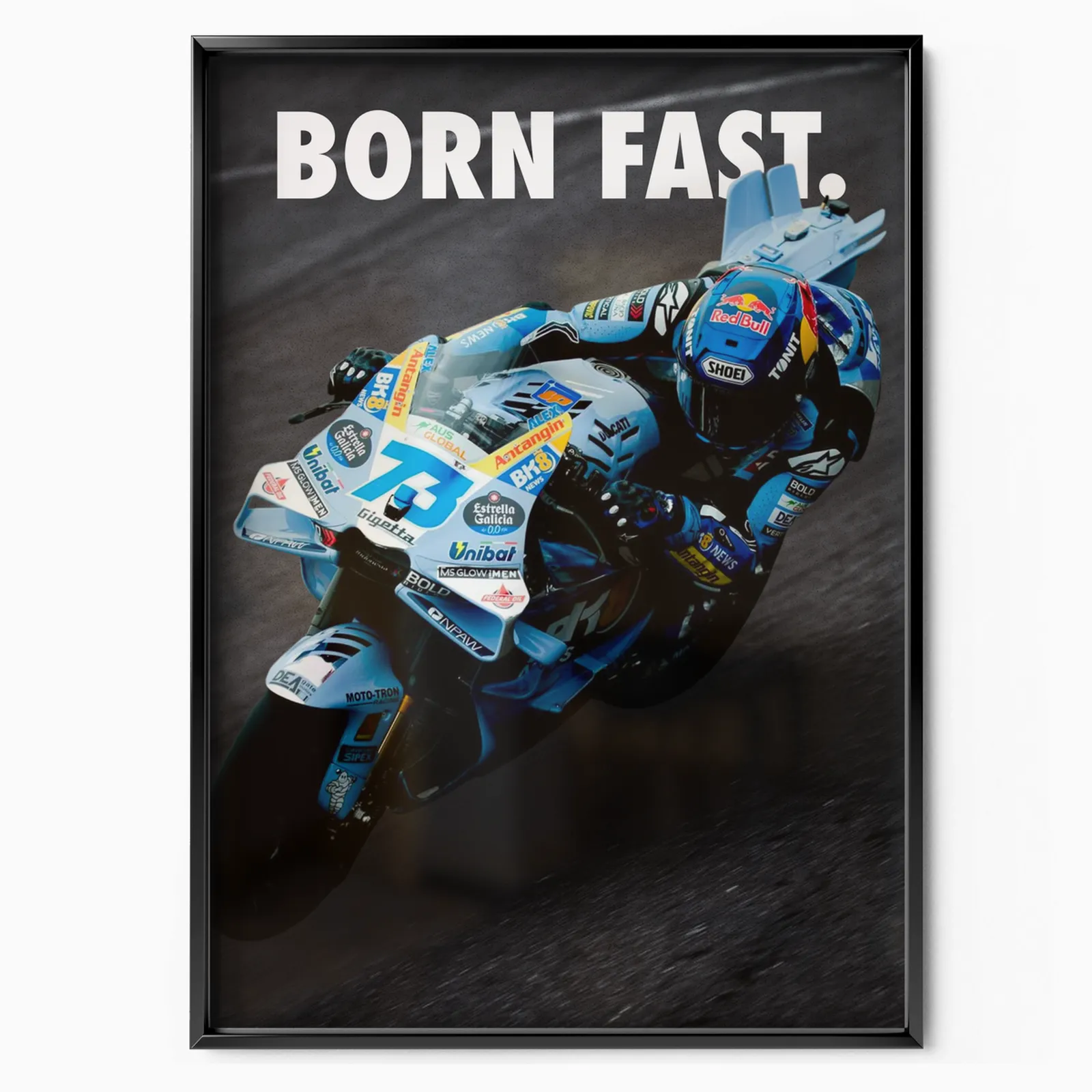 Born Fast 2025 poster, museum grade matte print