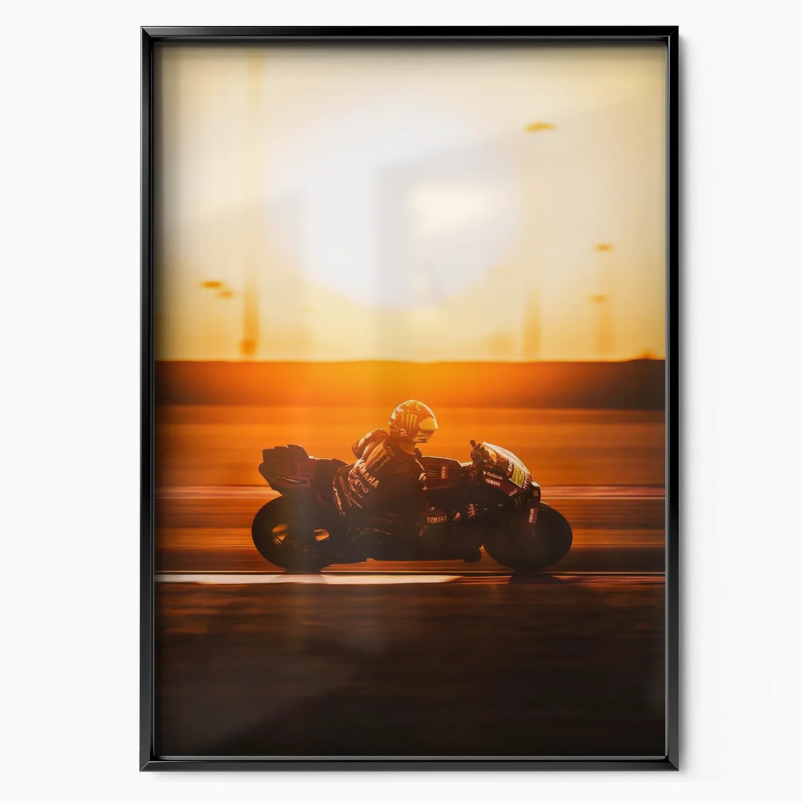 Fabio Quartararo Sunset 2025 poster, museum grade matte print