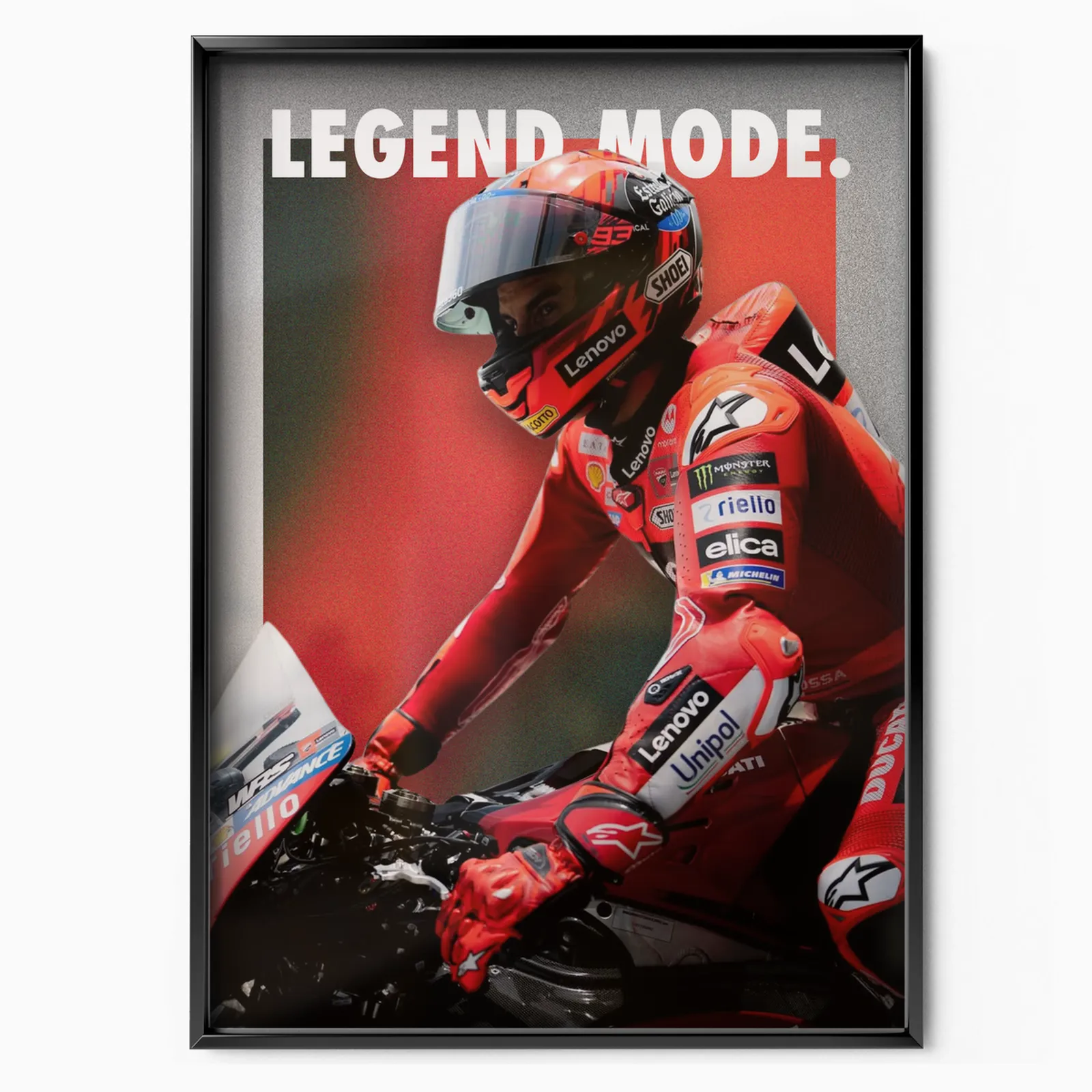 Legend Mode 2025 poster, museum grade matte print