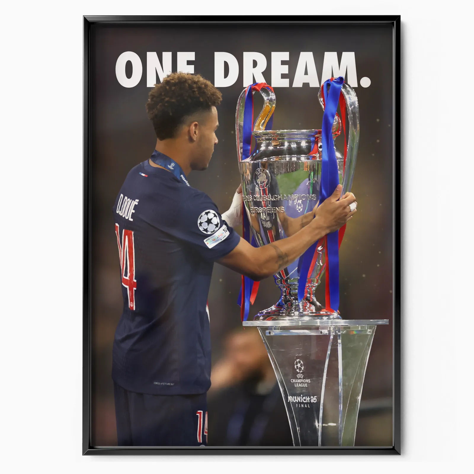 Désiré Doué 'one Dream' poster, museum grade matte print