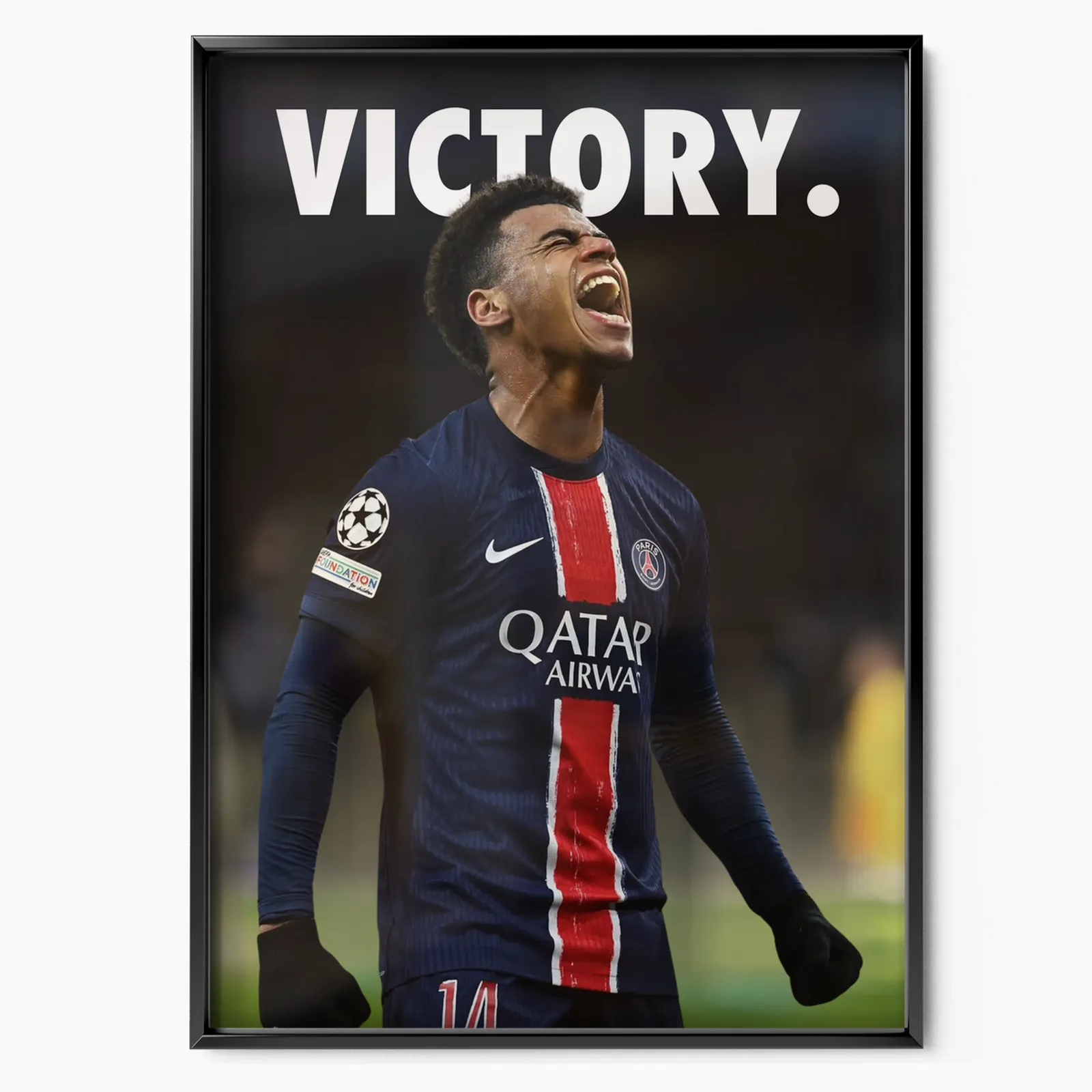 Désiré Doué Victory poster, museum grade matte print