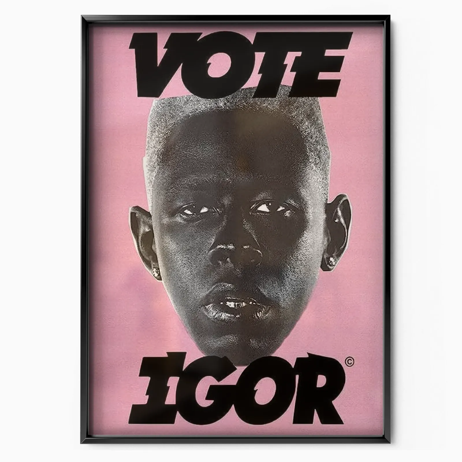 Tyler The Creator Vote Igor poster