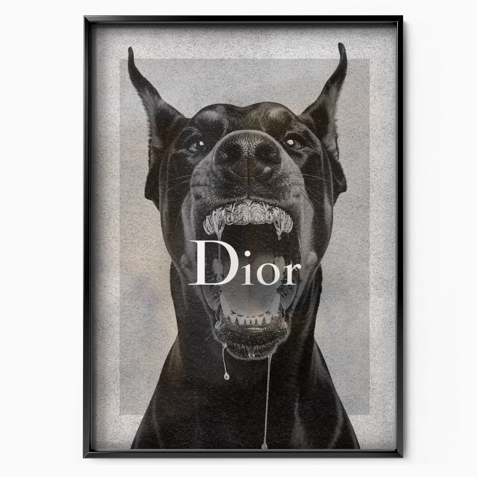 Savage Hound Couture poster, museum grade matte print