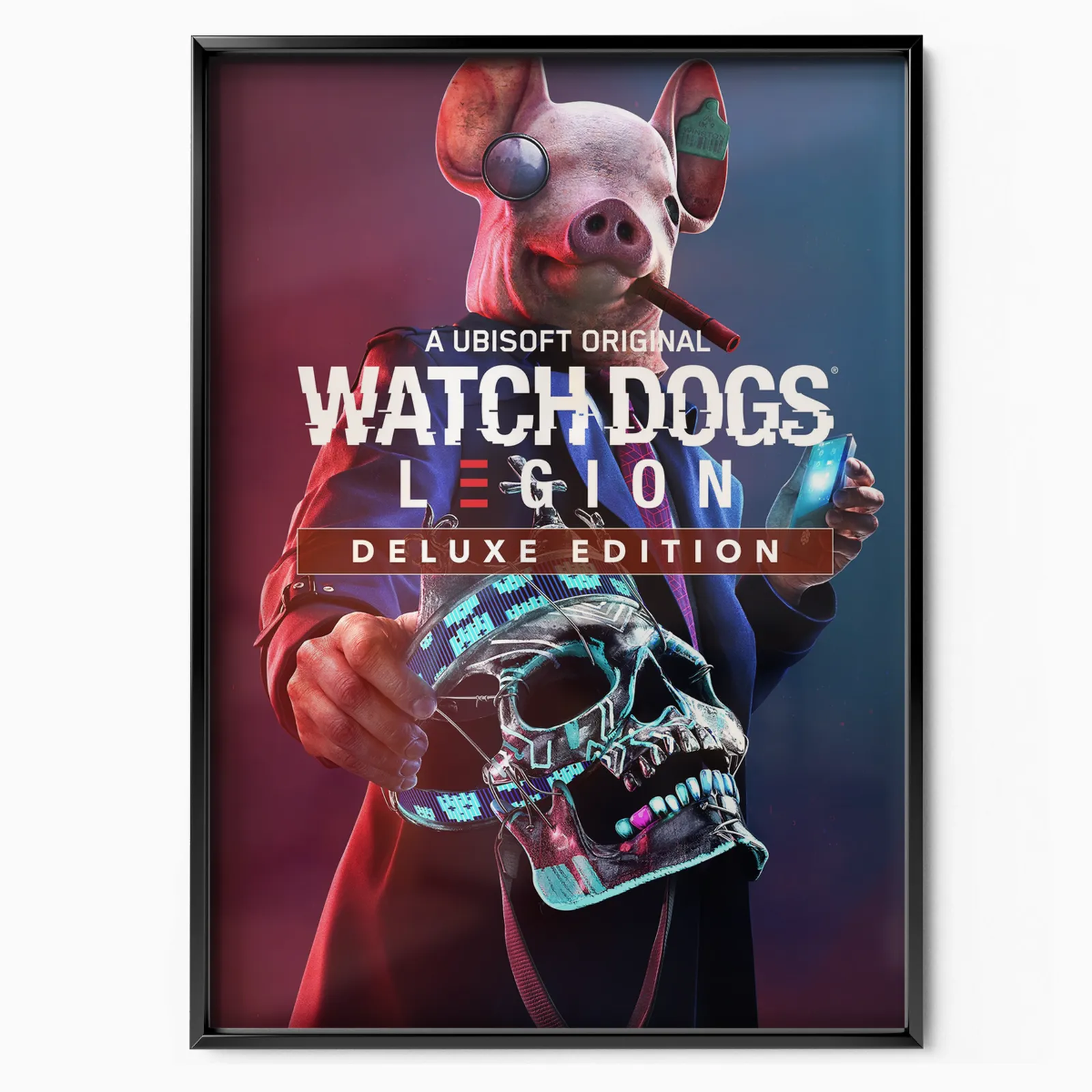 Watch Dogs Legion Deluxe Edition (2021) poster, museum grade matte print
