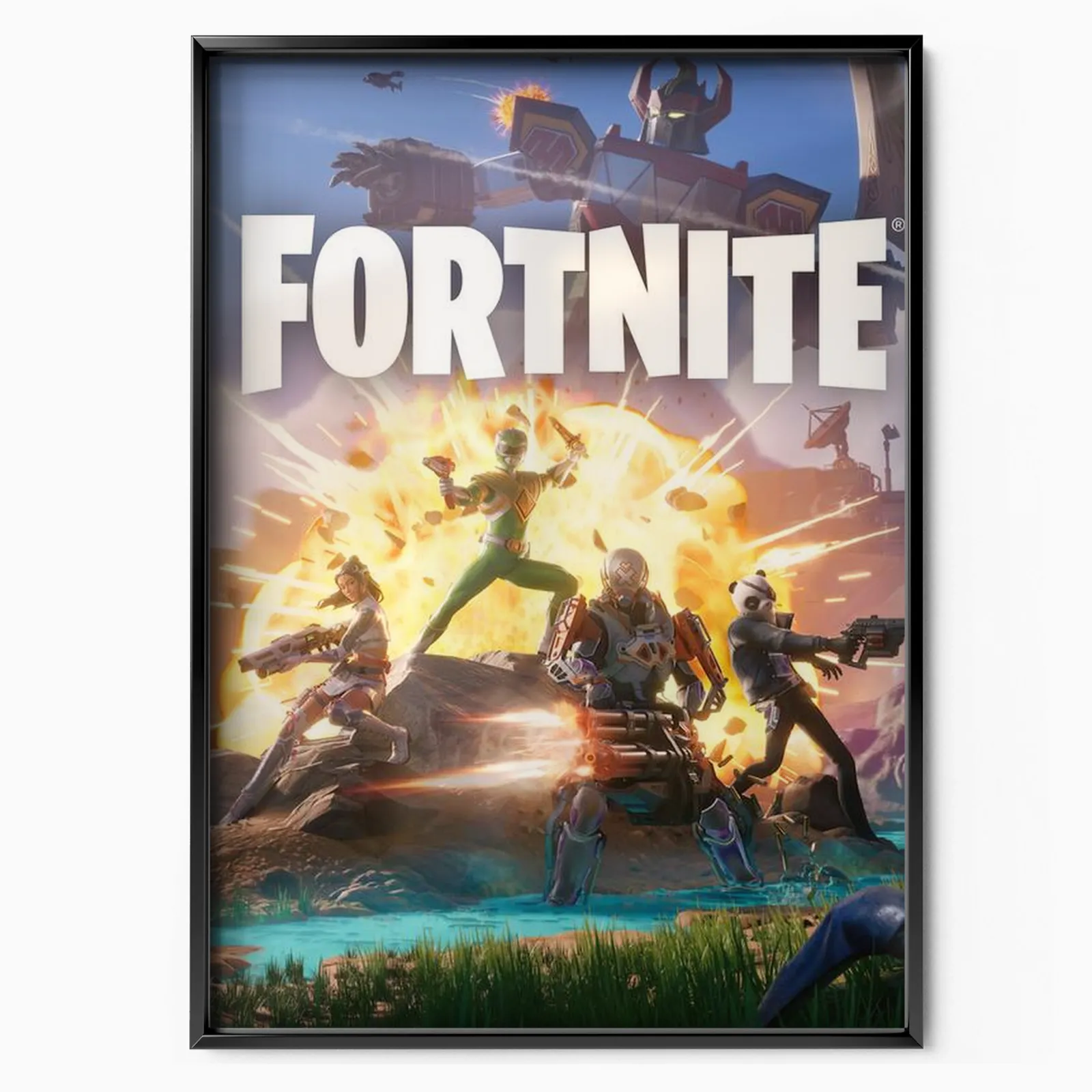Battle Royale Island (2020) poster, museum grade matte print