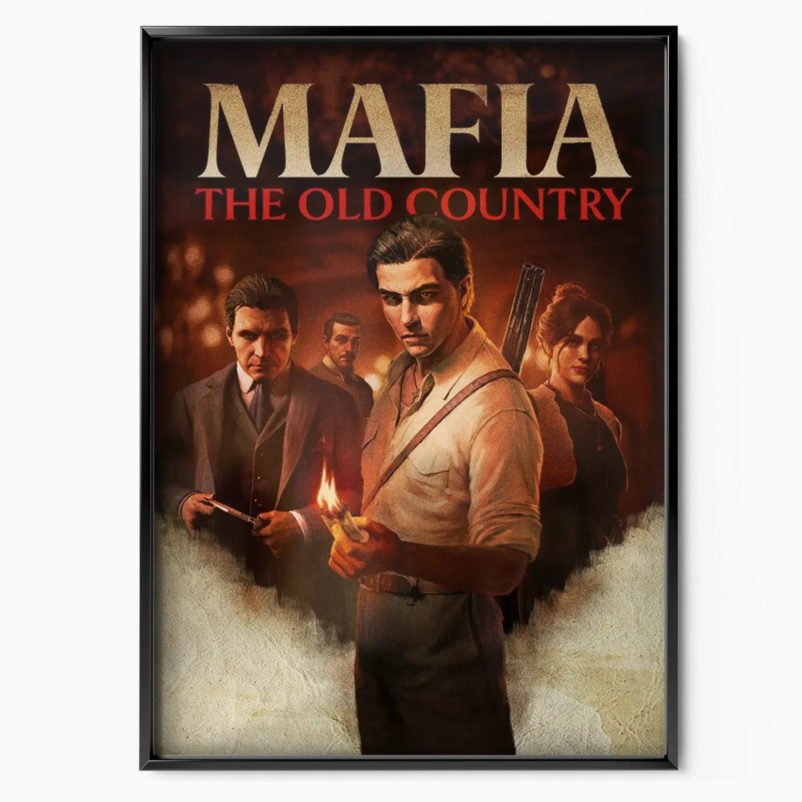 Old Country Mafia (2025) poster, museum grade matte print
