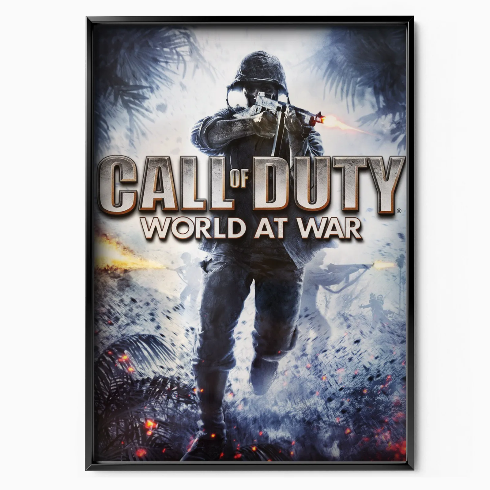 World At War Ops (2008) poster, museum grade matte print
