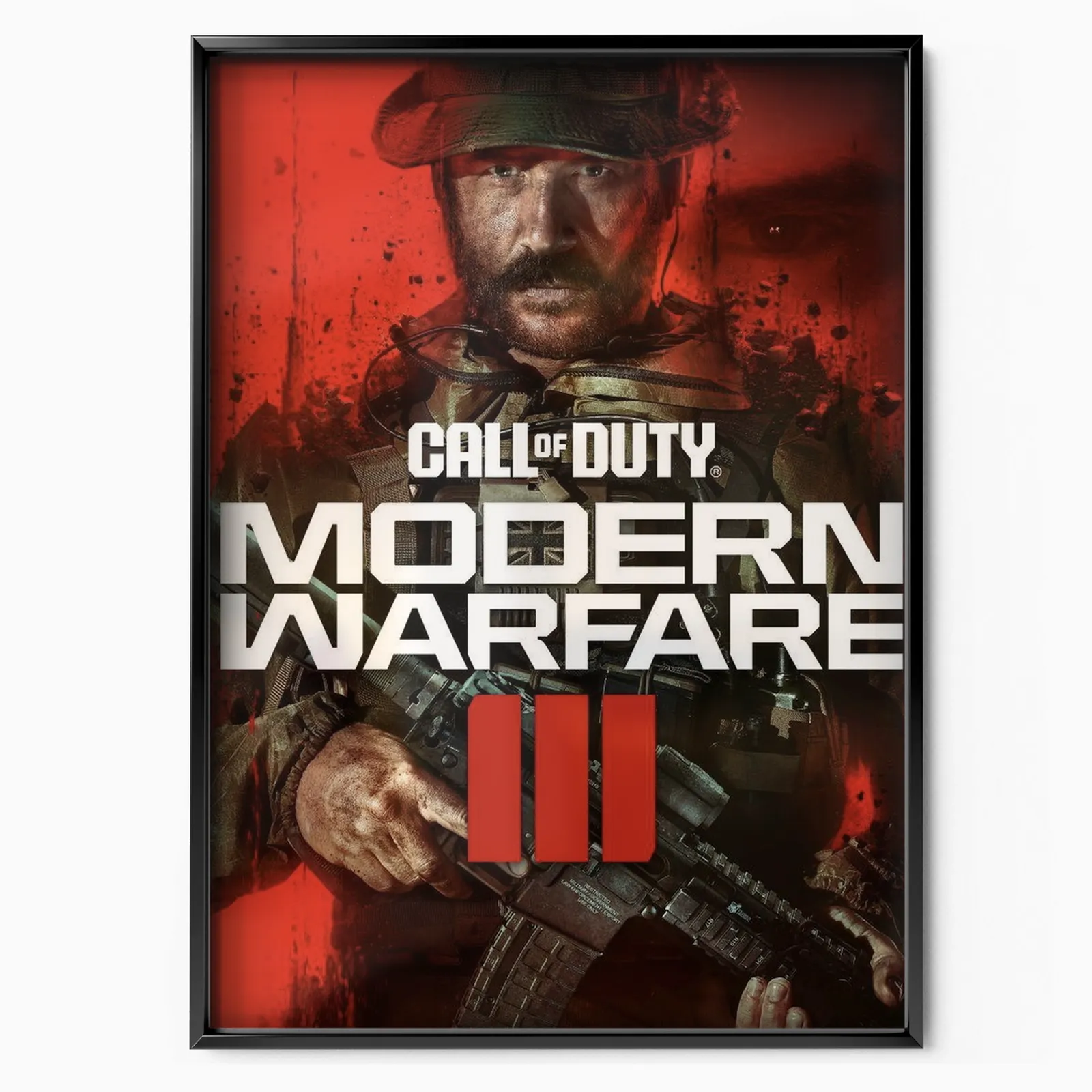 Call Of Duty Modern Warfare Iii (2023) poster, museum grade matte print