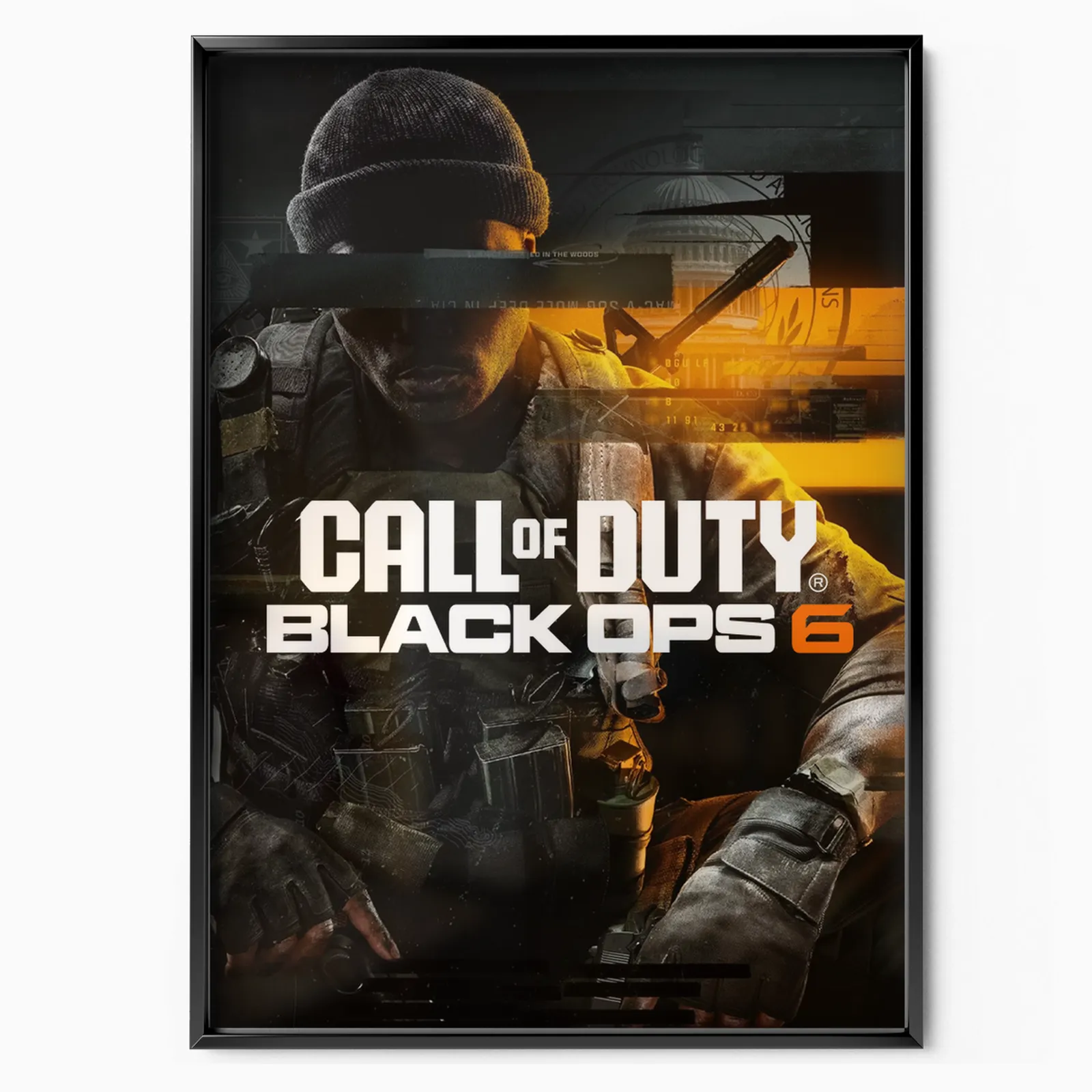 Call Of Duty Black Ops 6 (2024) poster, museum grade matte print