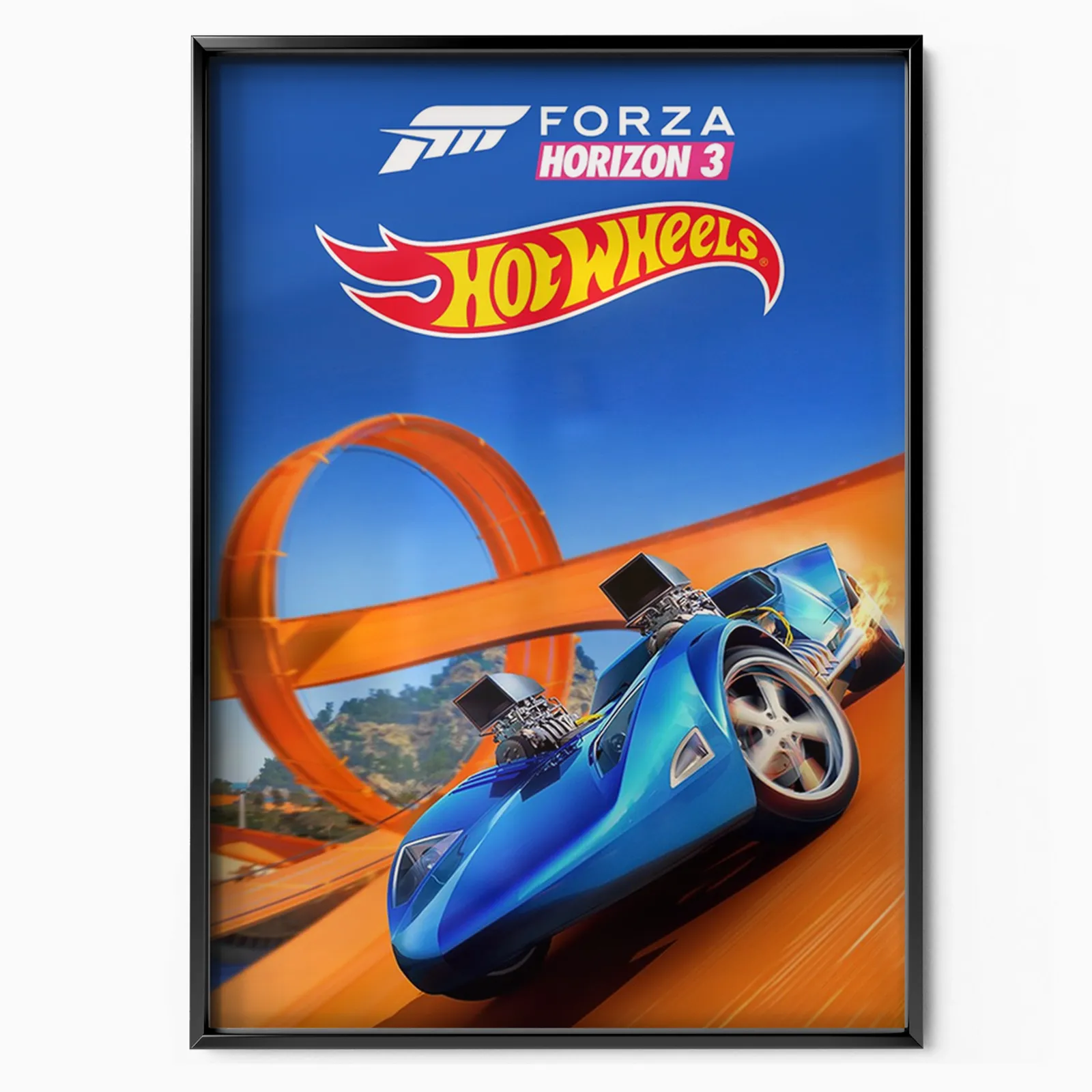 Forza Horizon 3 Hot Wheels (2017) poster, museum grade matte print