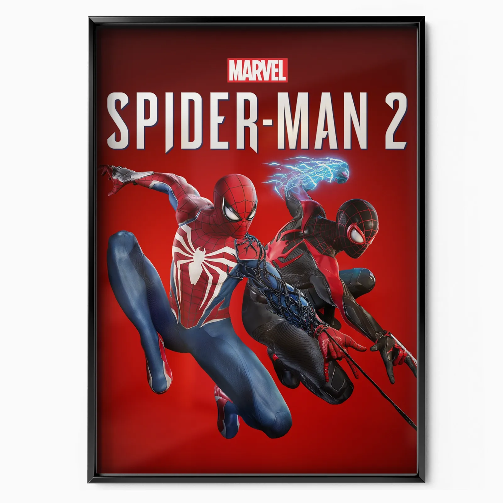 Marvel's Spider Man 2 (2023) poster, museum grade matte print