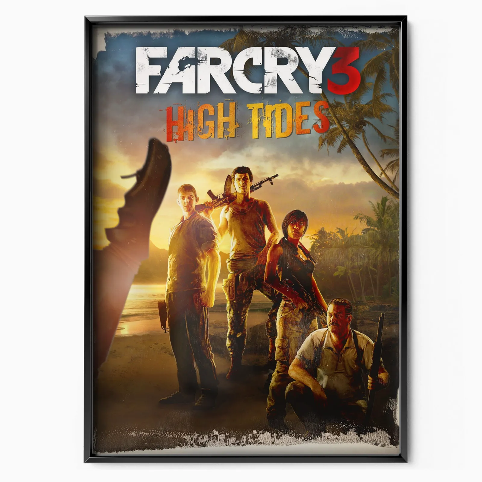 Far Cry 3 High Tides (2013) poster, museum grade matte print