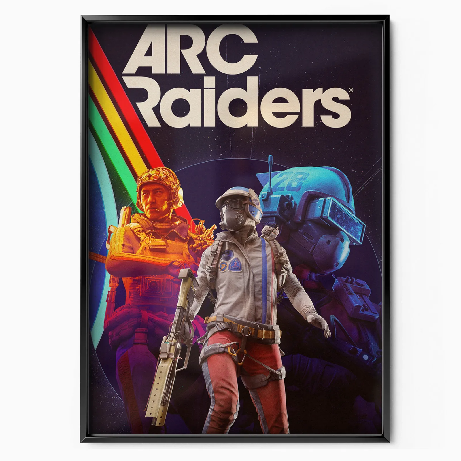 Raider Ruins (2025) poster, museum grade matte print