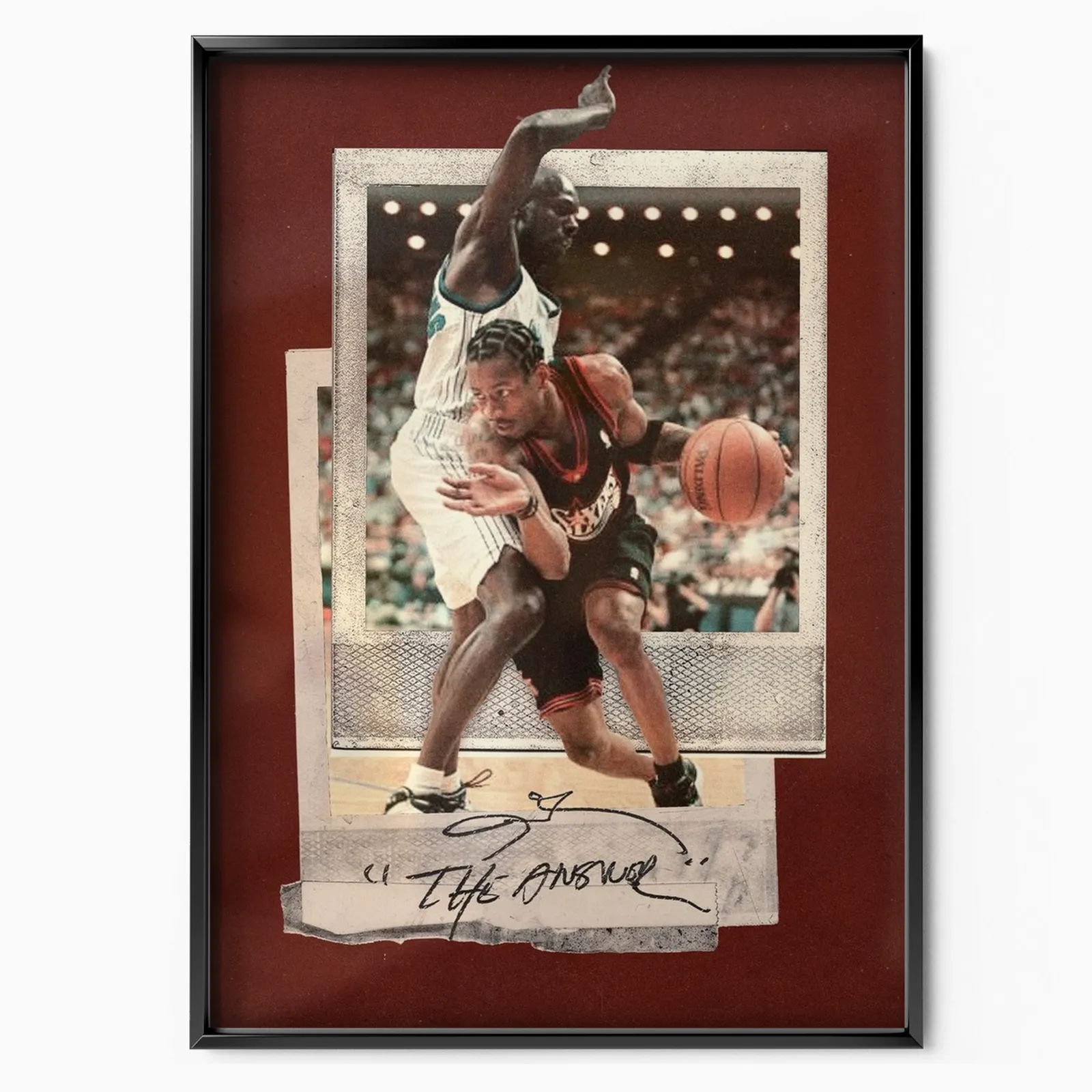 The Answer Polaroid Action poster, museum grade matte print