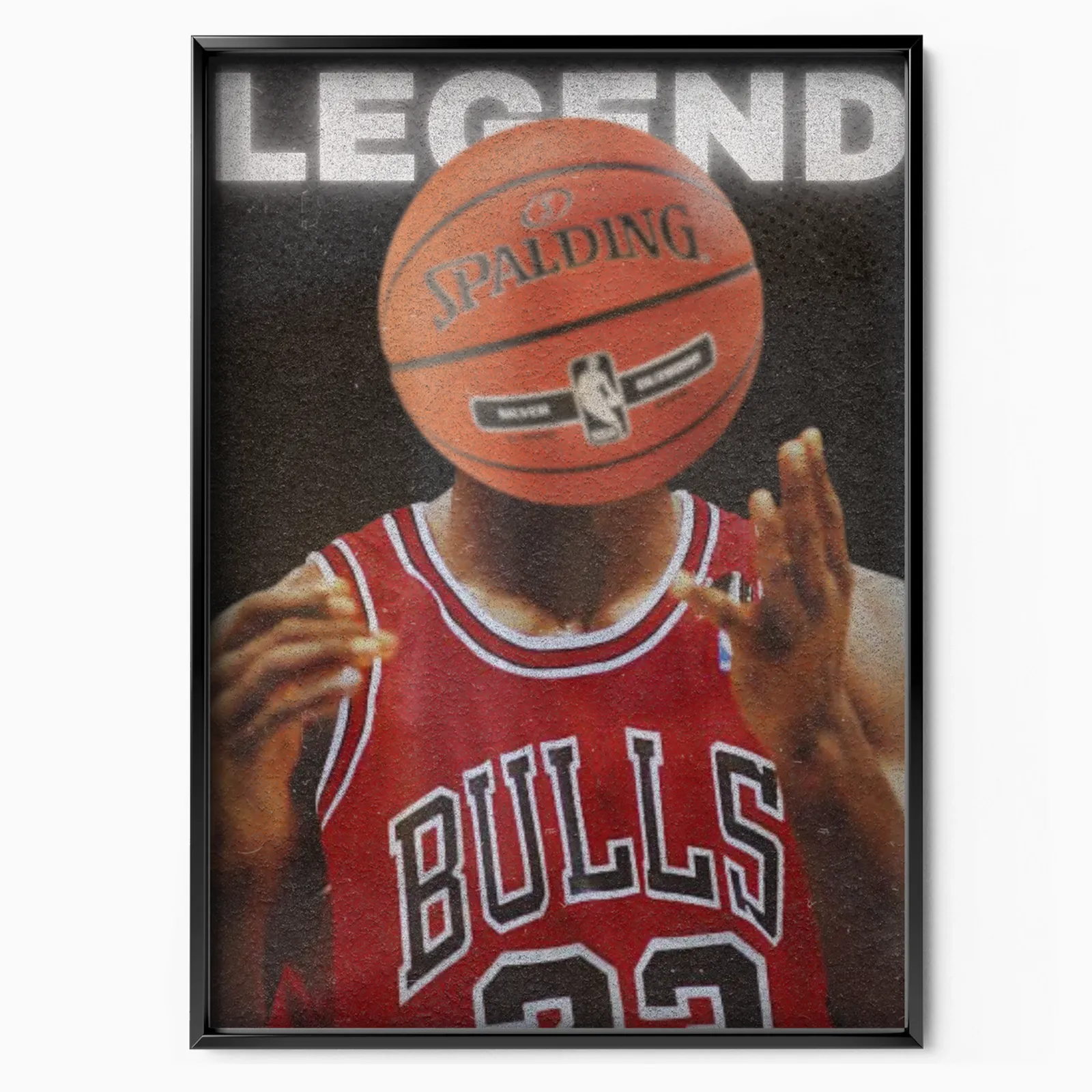 Legend #23 poster, museum grade matte print