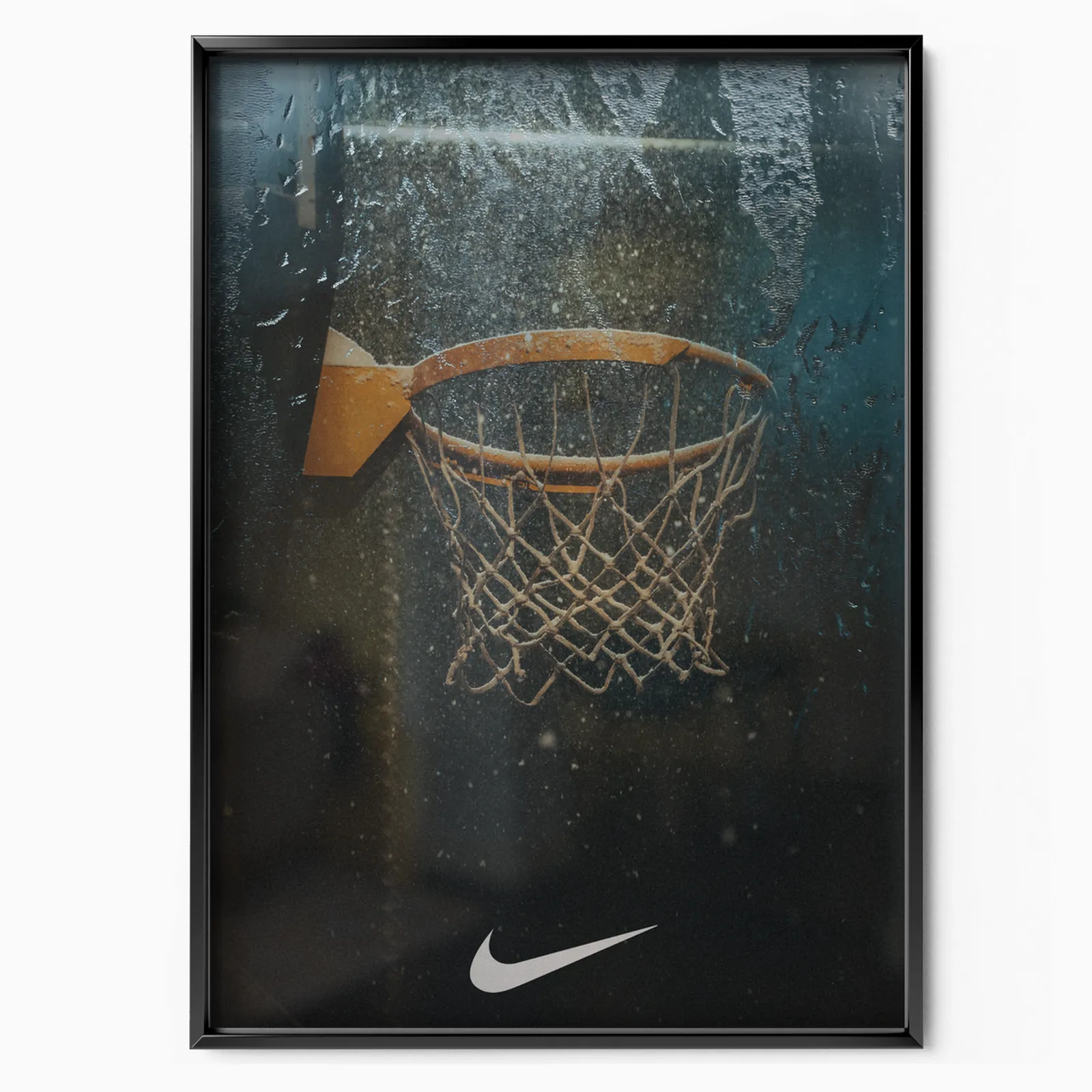 Rainy Day Swish poster, museum grade matte print