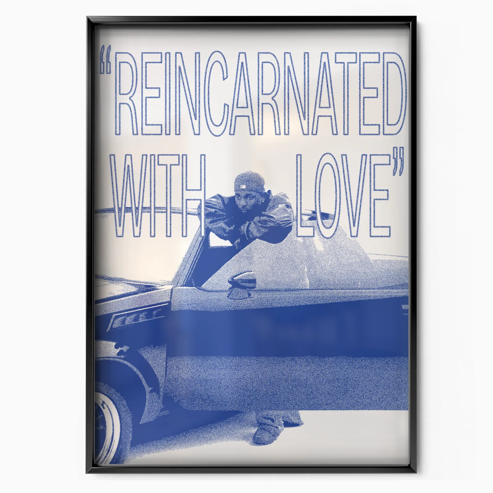 "REINCARNATED" Kendrick Lamar x Angelo Stirbat poster, museum grade matte print