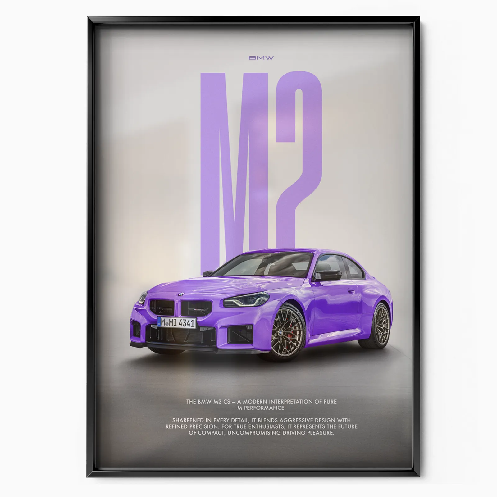 BMW M2 x Angelo Stirbat poster