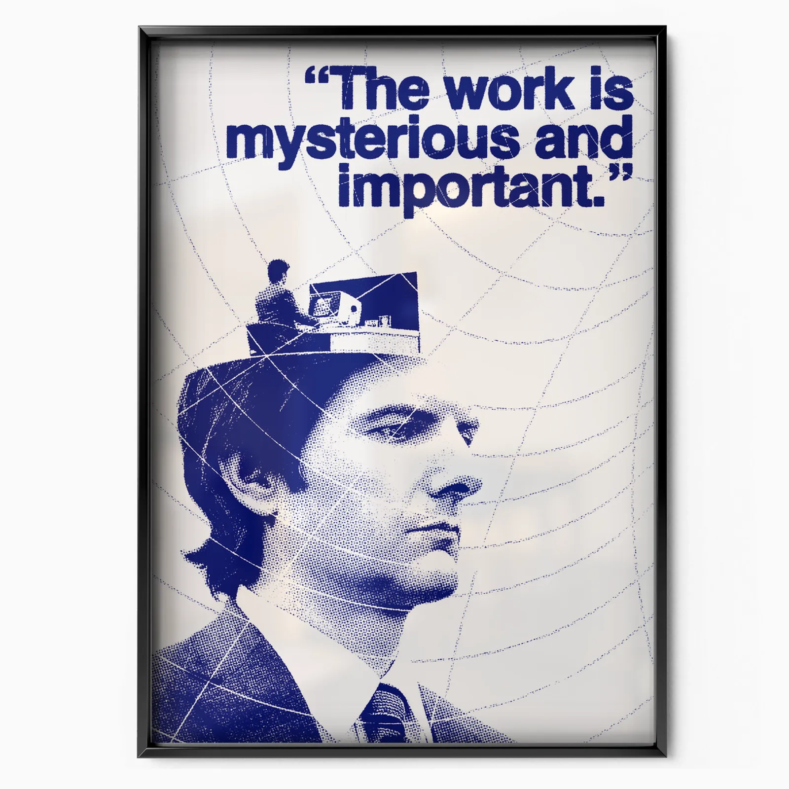 Severance x Angelo Stirbat poster, museum grade matte print