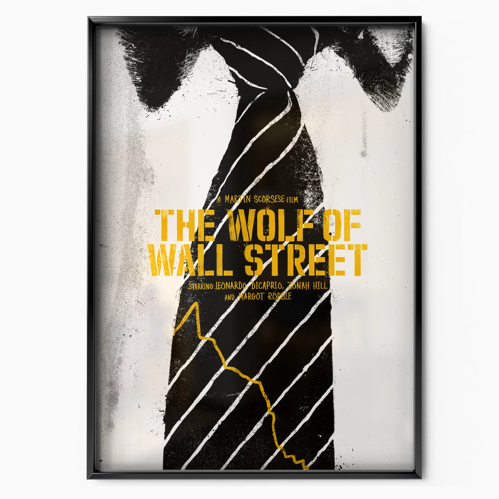 The Wolf of Wall Street x Angelo Stirbat poster, museum grade matte print