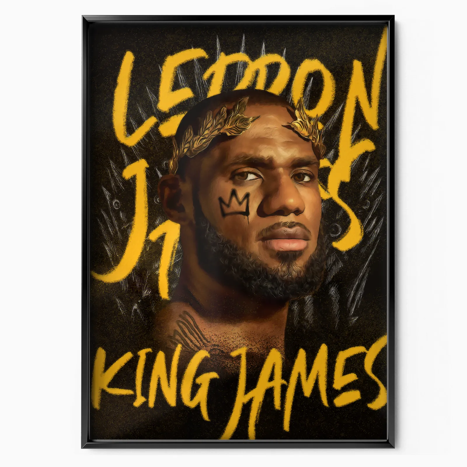 King James poster, museum grade matte print