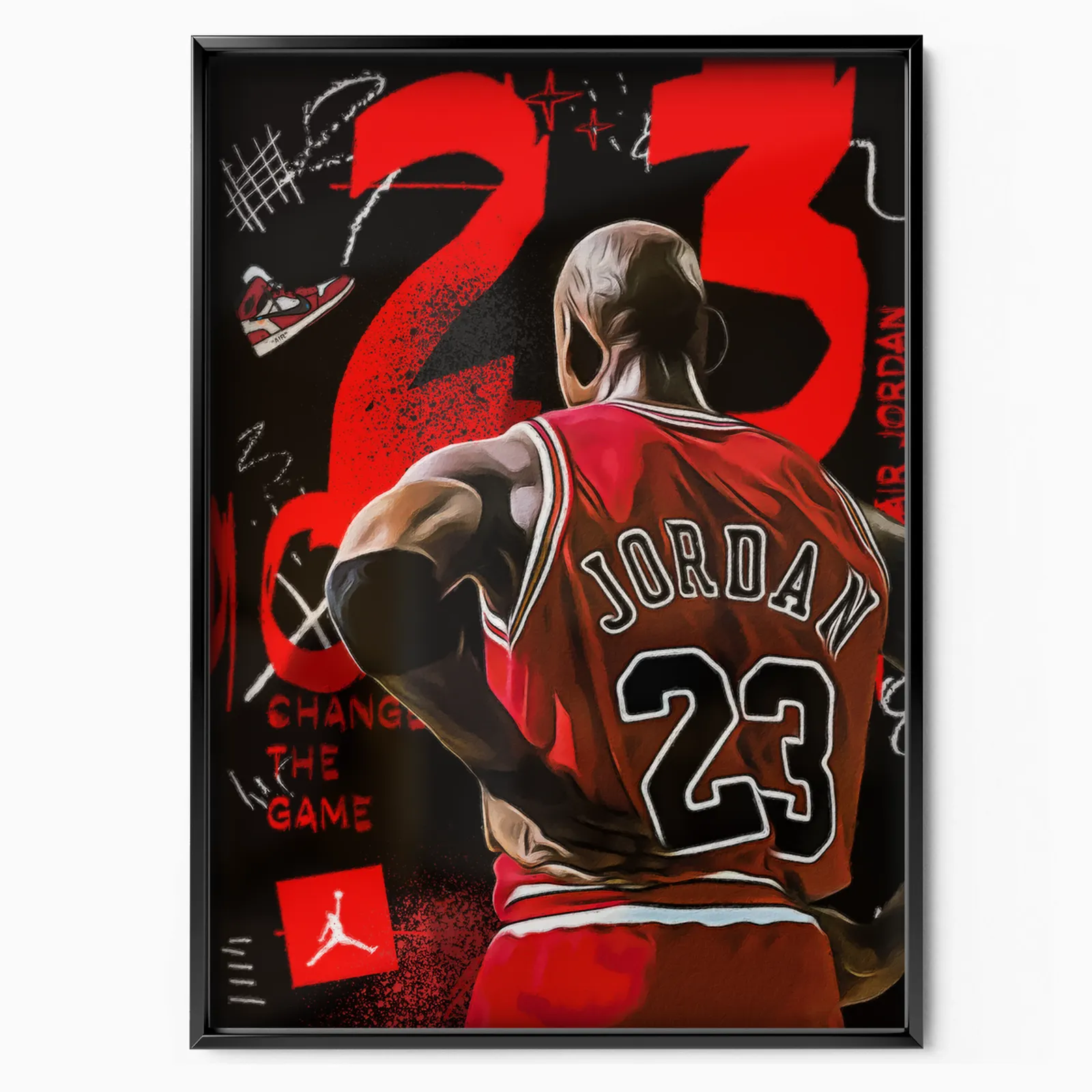 The 23 Legend poster, museum grade matte print