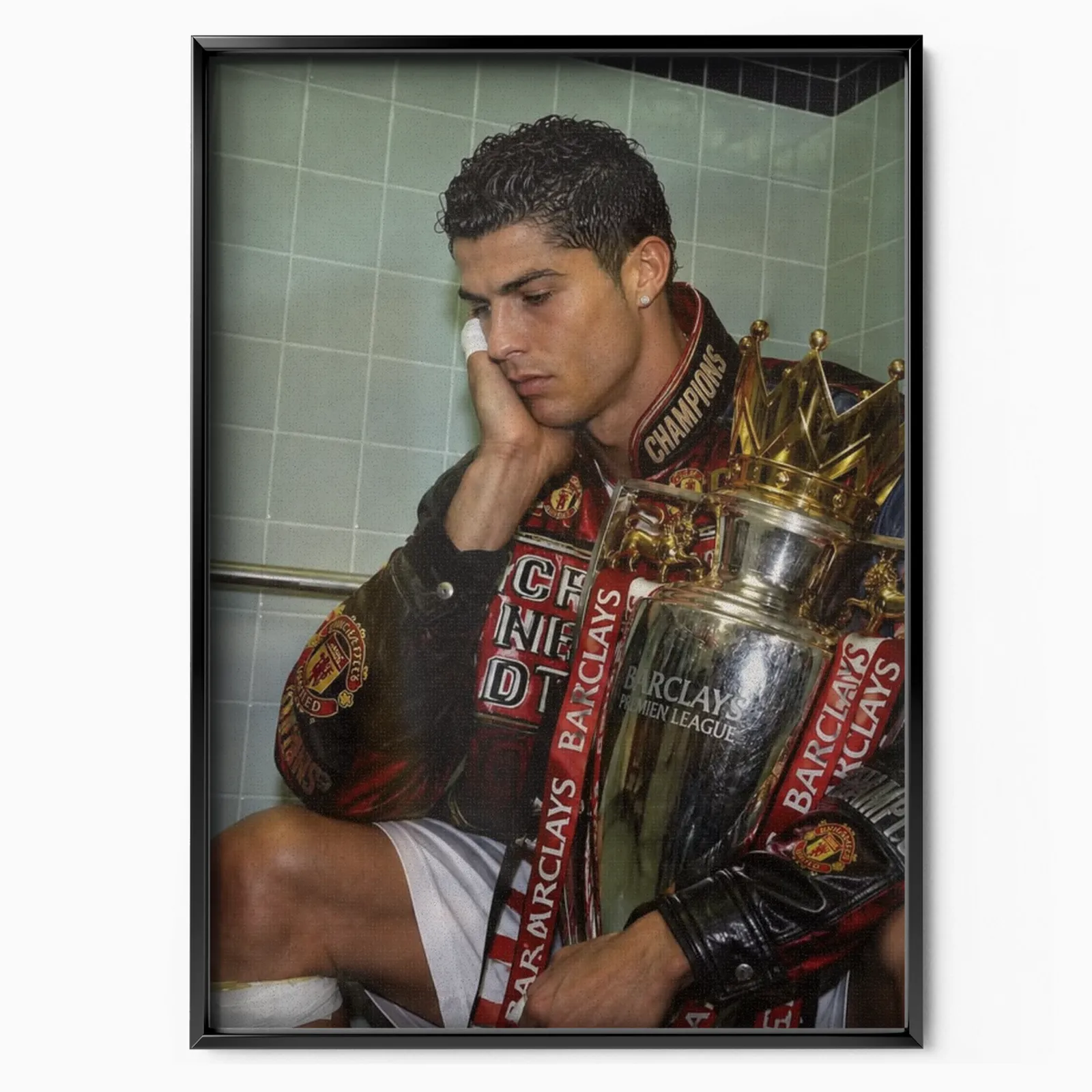 Cristiano Ronaldo - Premier League Champion Poster poster, museum grade matte print