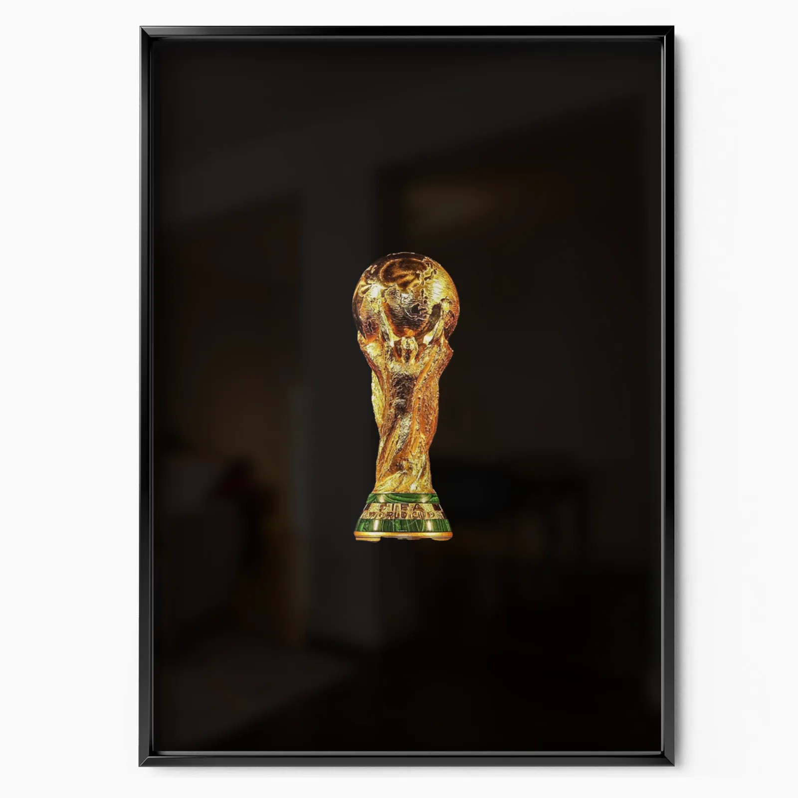 FIFA World Cup Trophy - Gold Poster poster, museum grade matte print