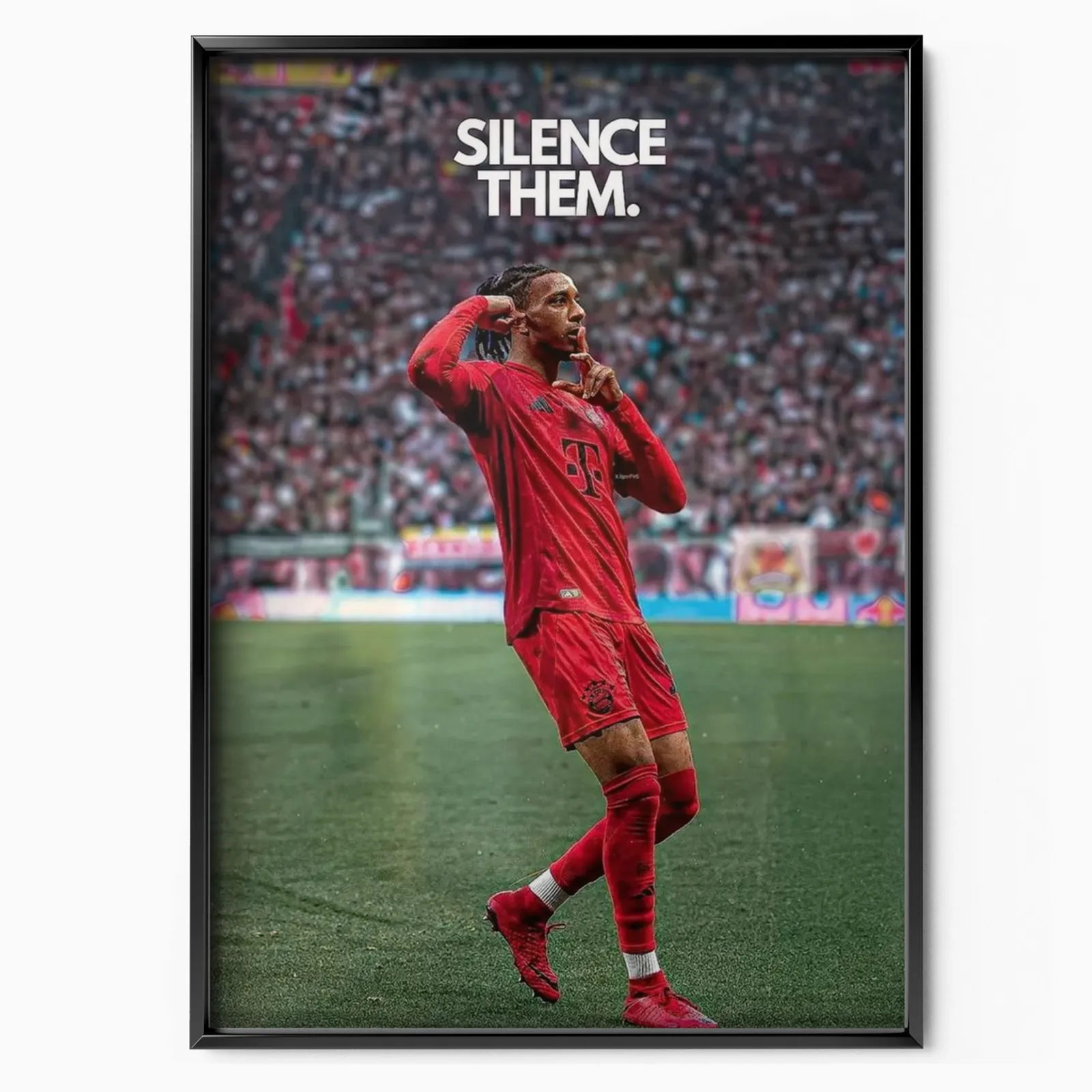 Michael Olise - Silence Them Poster poster, museum grade matte print