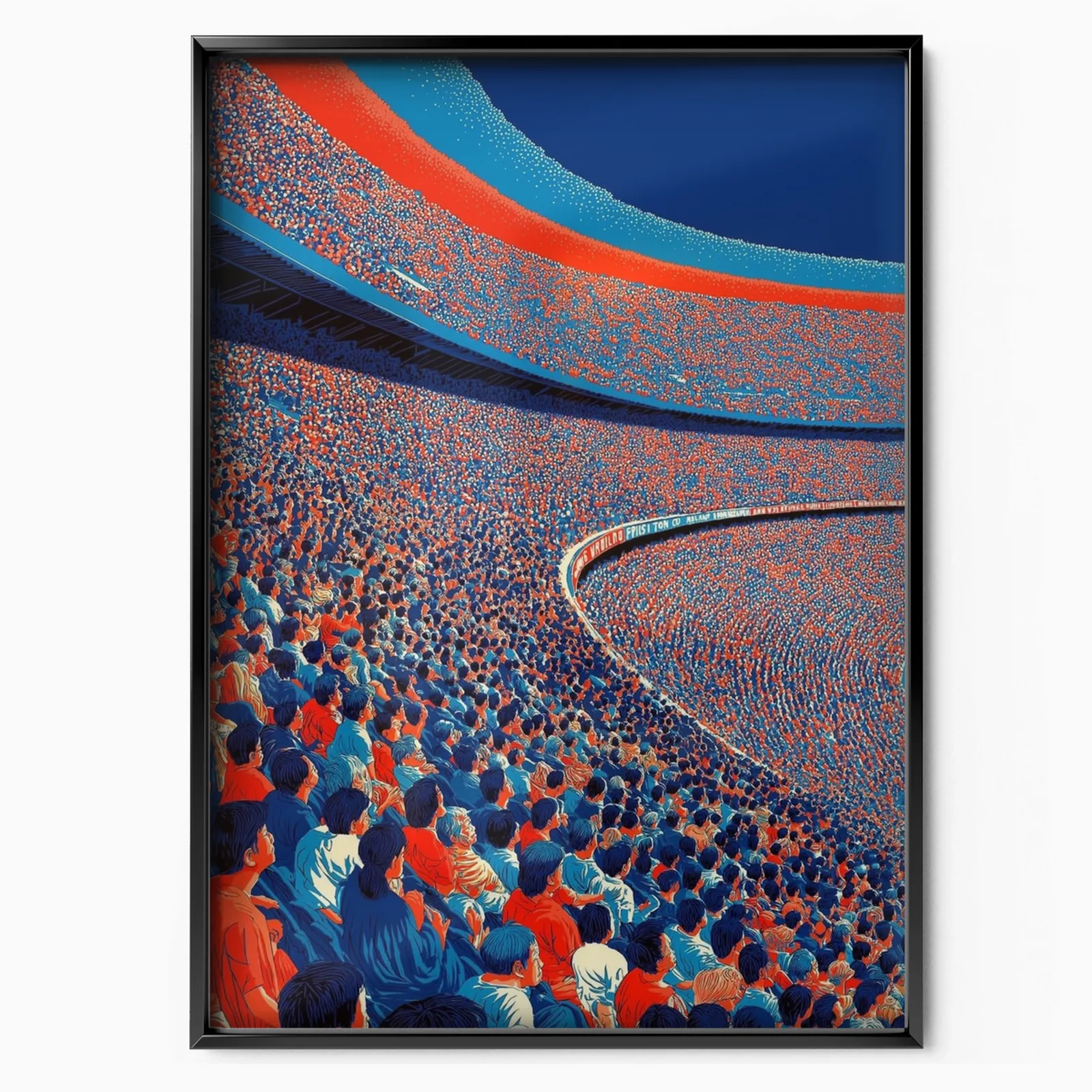 Netherlands National Team - Stadium Crowd Poster poster, museum grade matte print