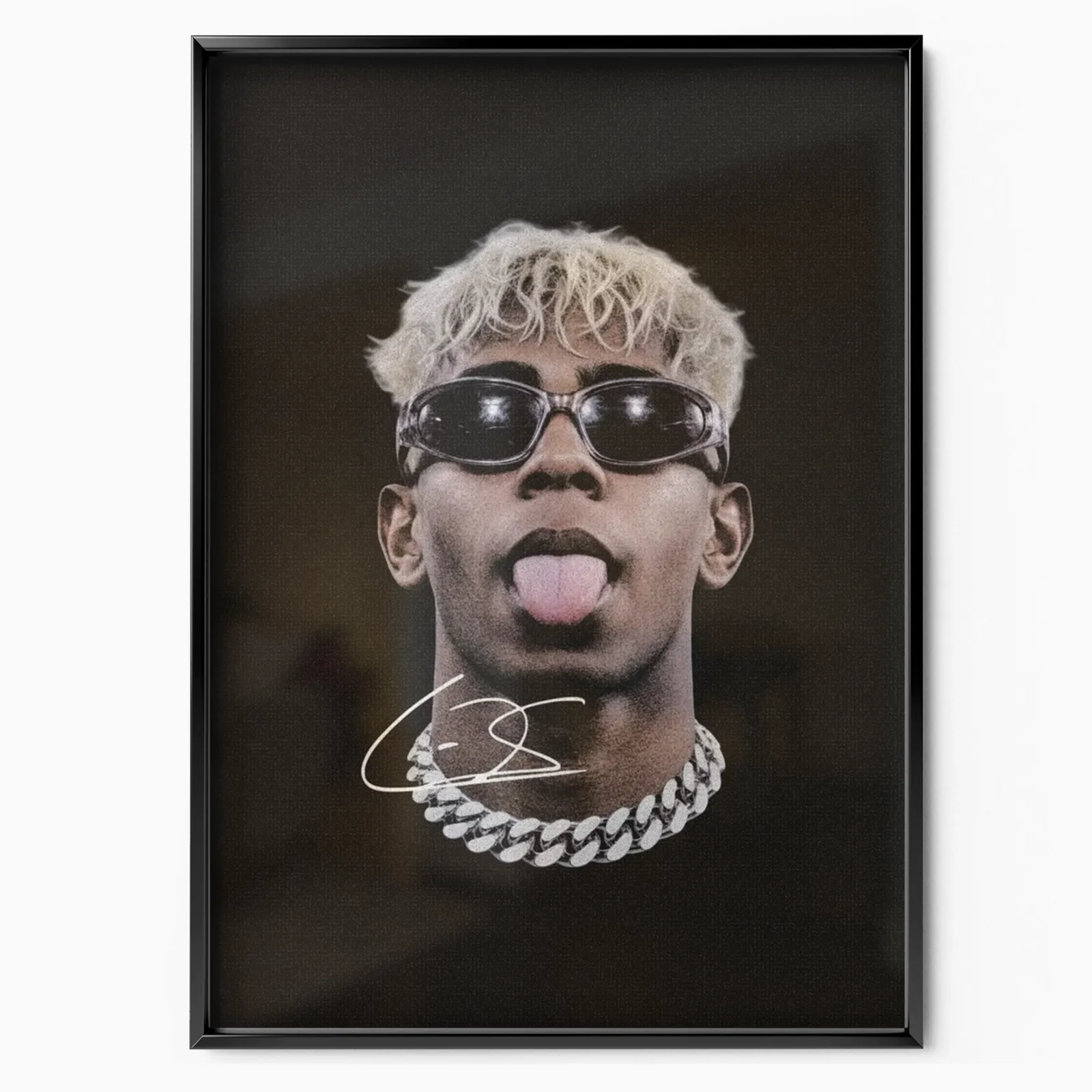 Lamine Yamal - Blonde Icon Poster poster, museum grade matte print