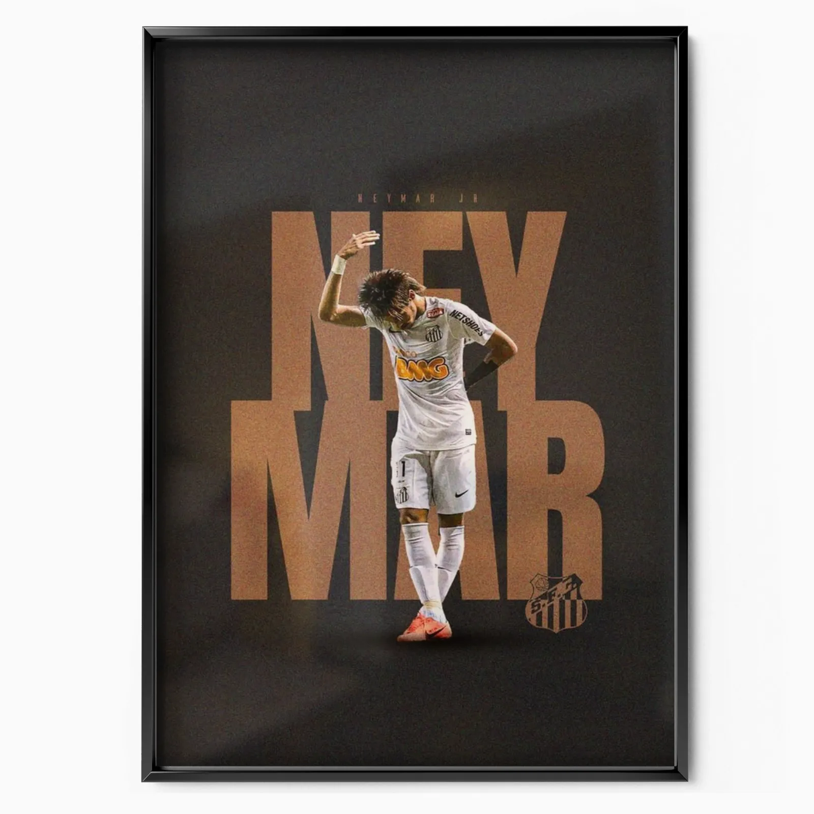 Neymar Jr - Santos Dance Poster poster, museum grade matte print