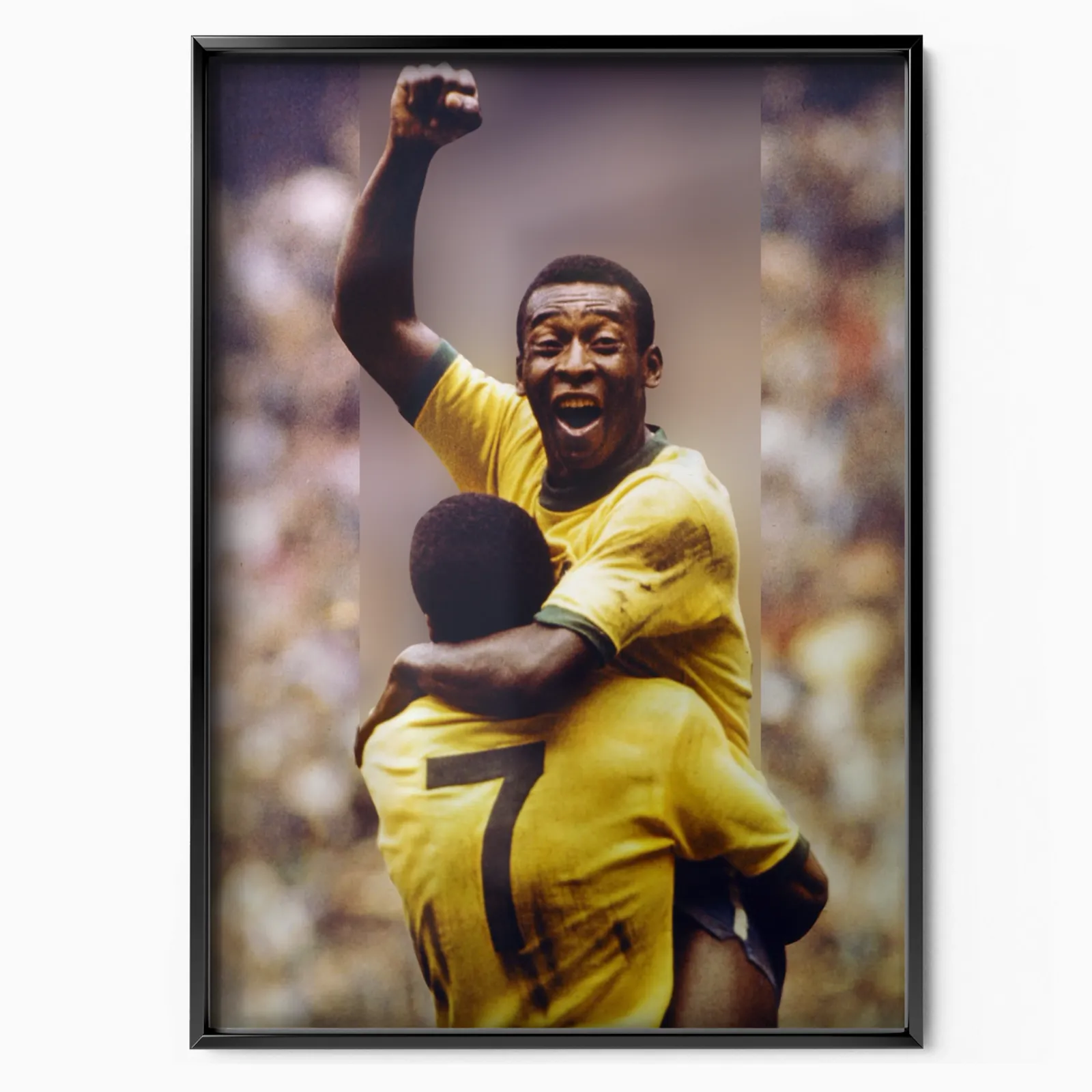 Pele - Brazil Celebration Poster poster, museum grade matte print