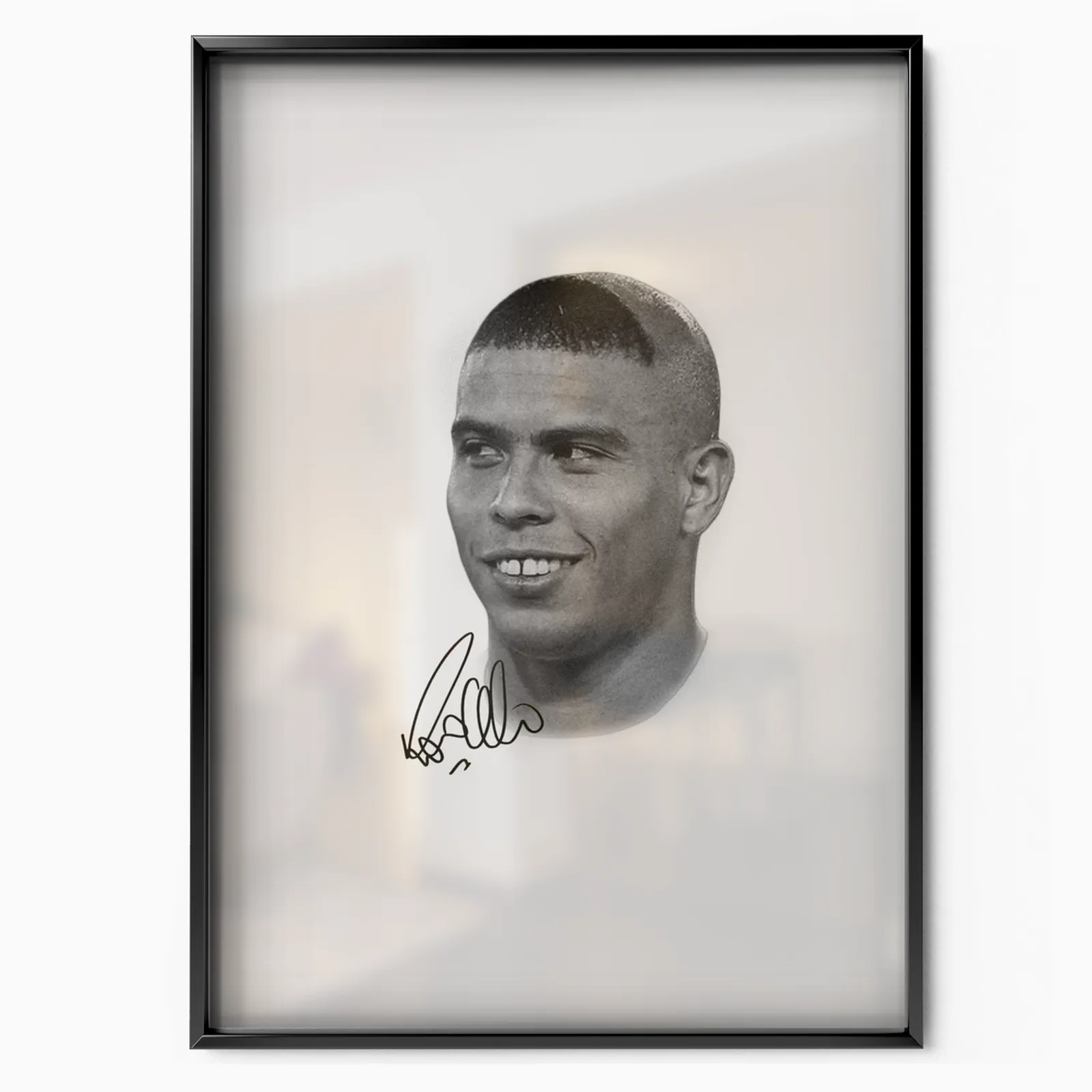 Ronaldo Nazario - Brazil Legend Poster poster, museum grade matte print