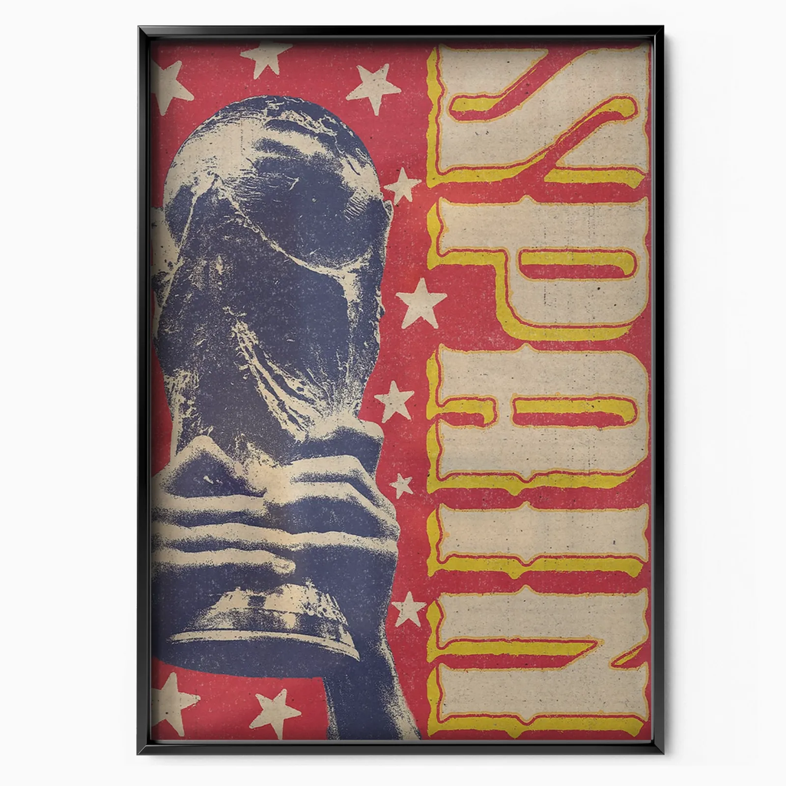 Spain National Team - World Cup Champion Poster poster, museum grade matte print